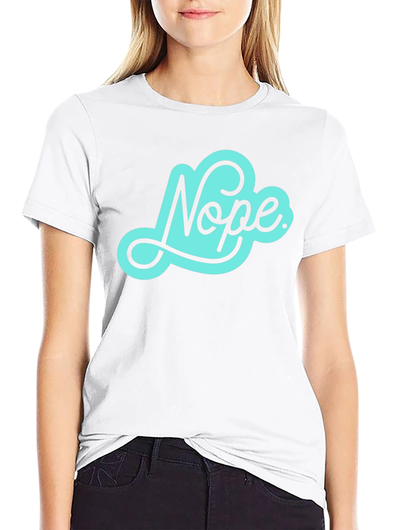 Nope Graphic Tee - Cool Casual Style