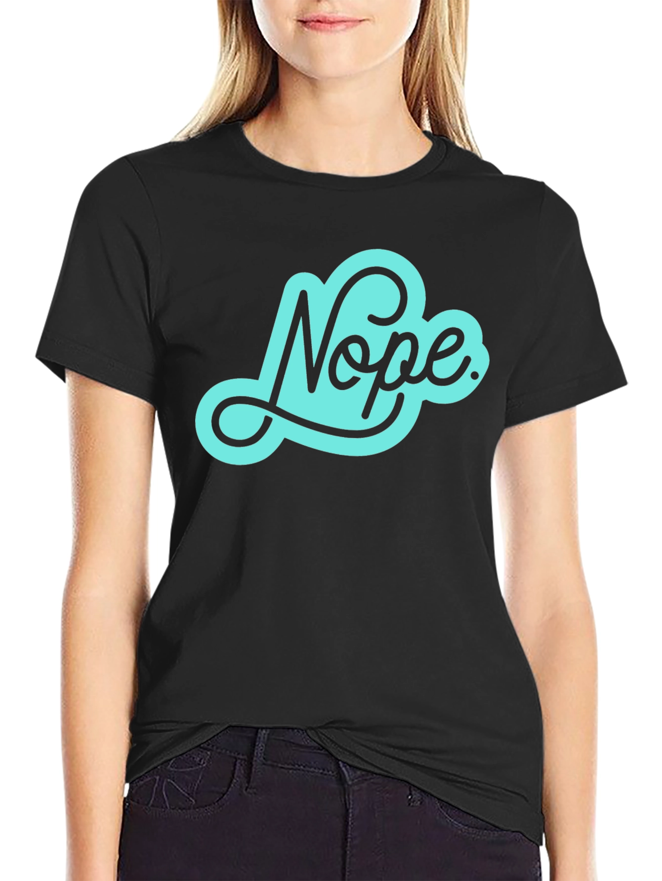 Nope Graphic Tee - Cool Casual Style