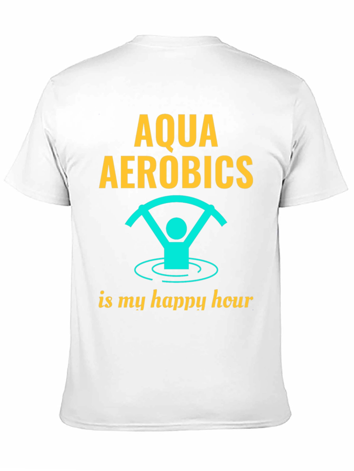 Aqua Aerobics Happy Hour Graphic T-Shirt