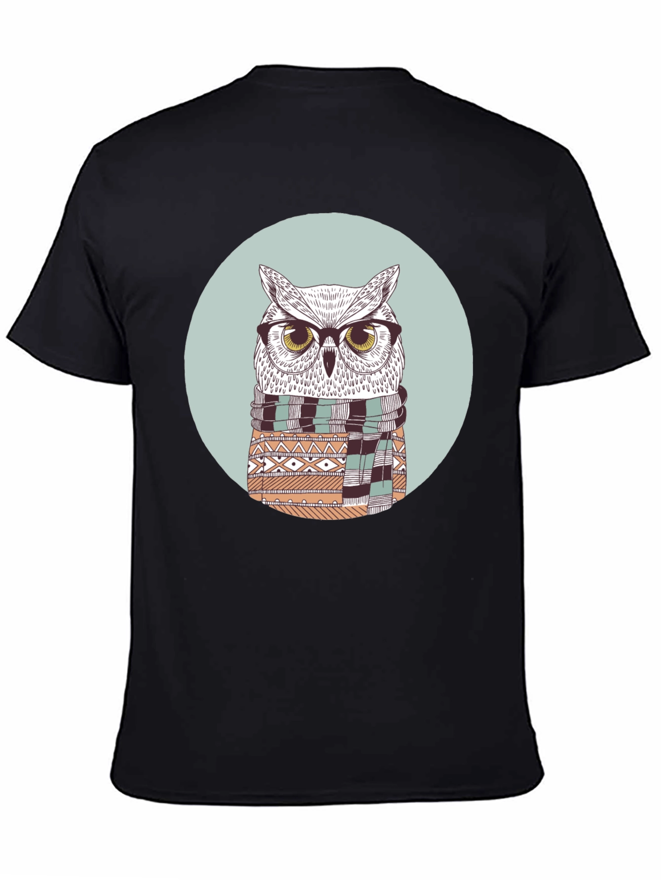 Hipster Owl Graphic Tee - Stylish Bird Lover T-Shirt
