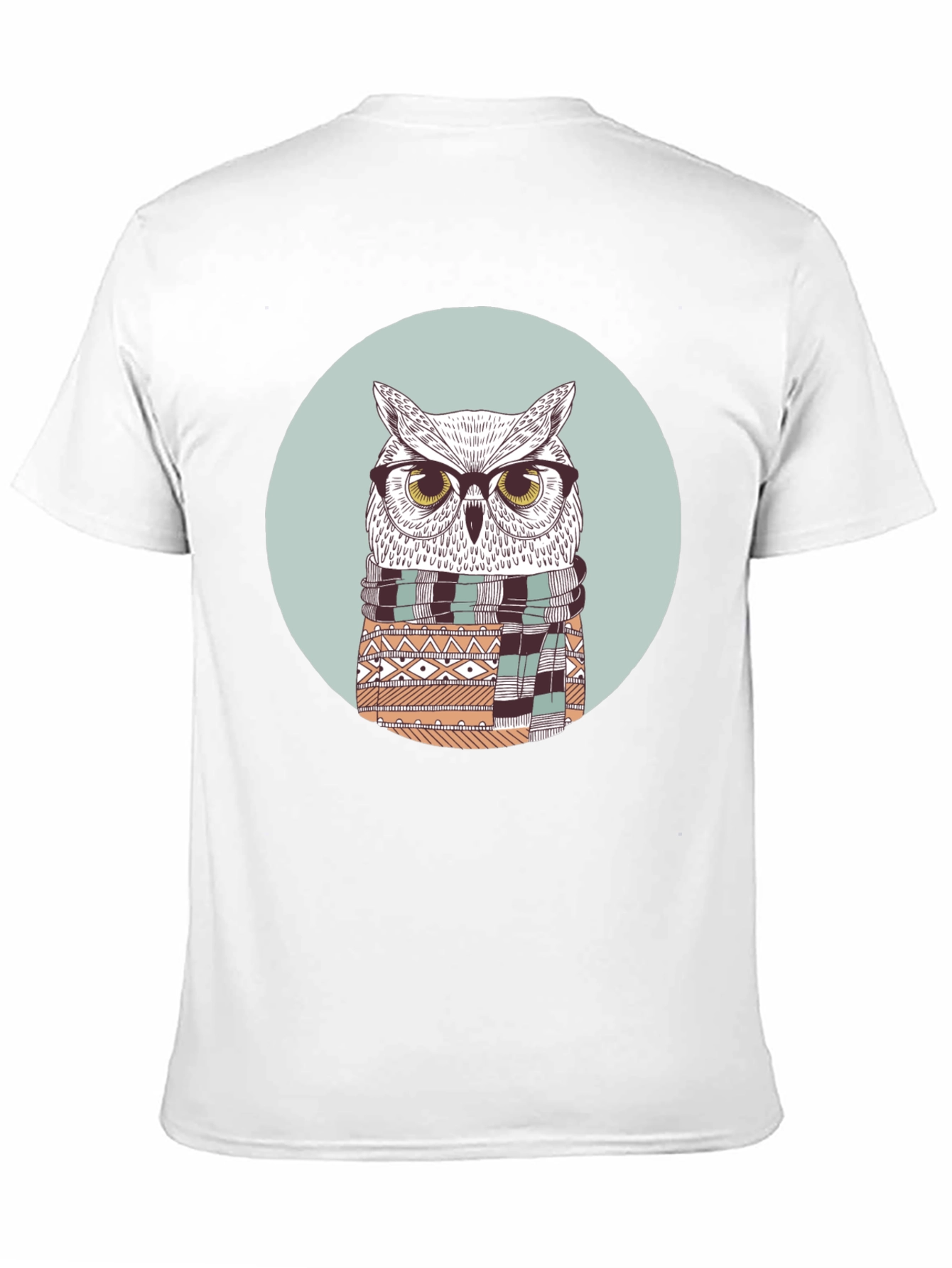 Hipster Owl Graphic Tee - Stylish Bird Lover T-Shirt