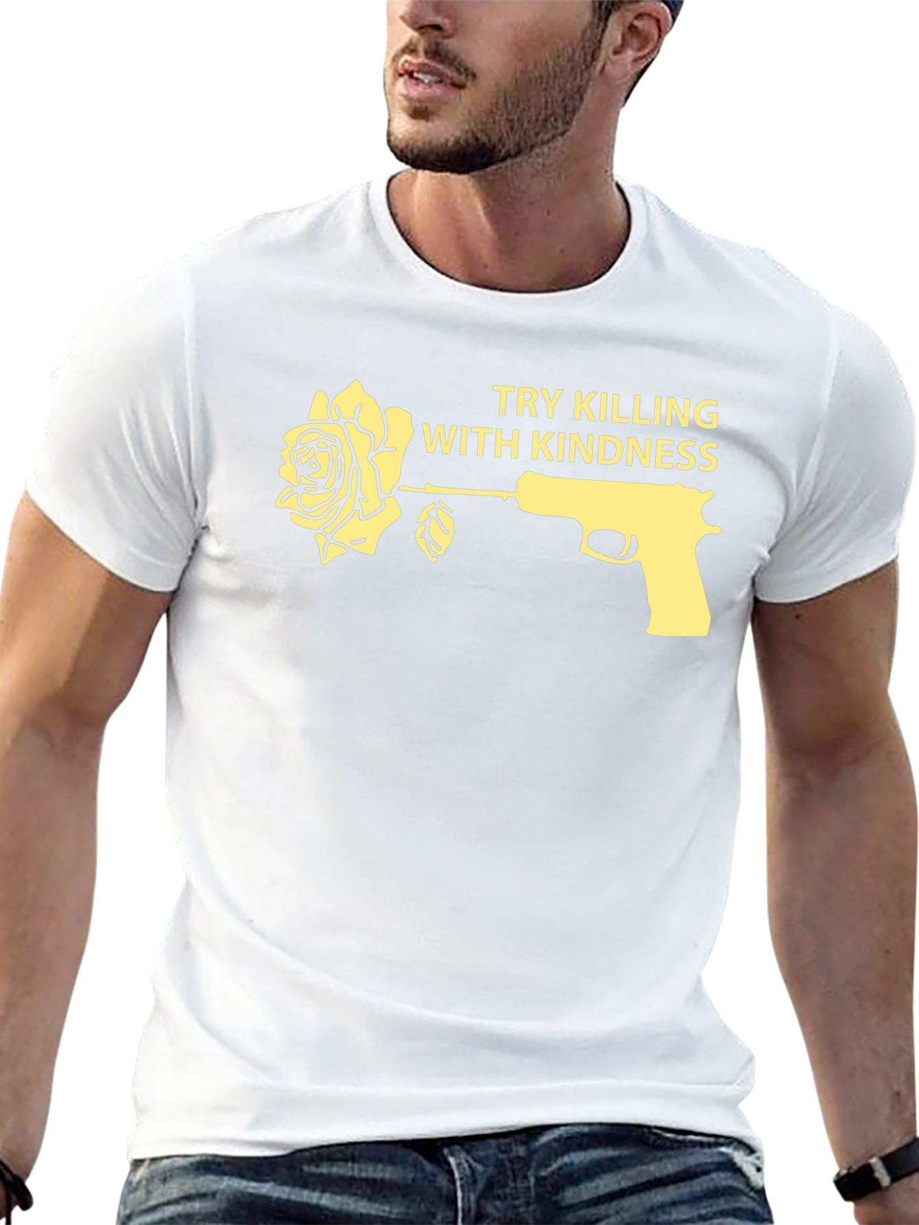 Kindness Graphic Tee - Rose and Pistol