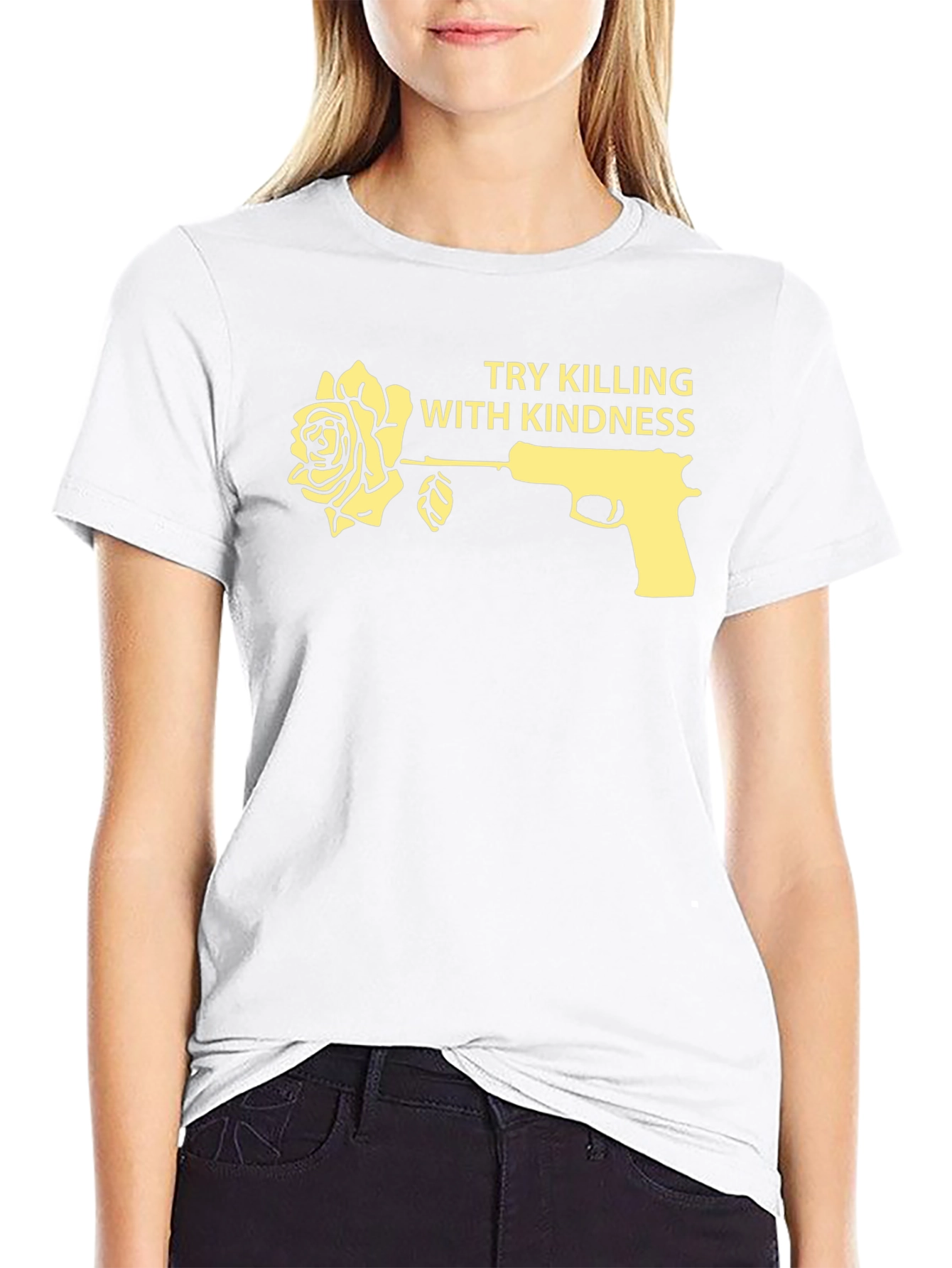 Kindness Graphic Tee - Rose and Pistol