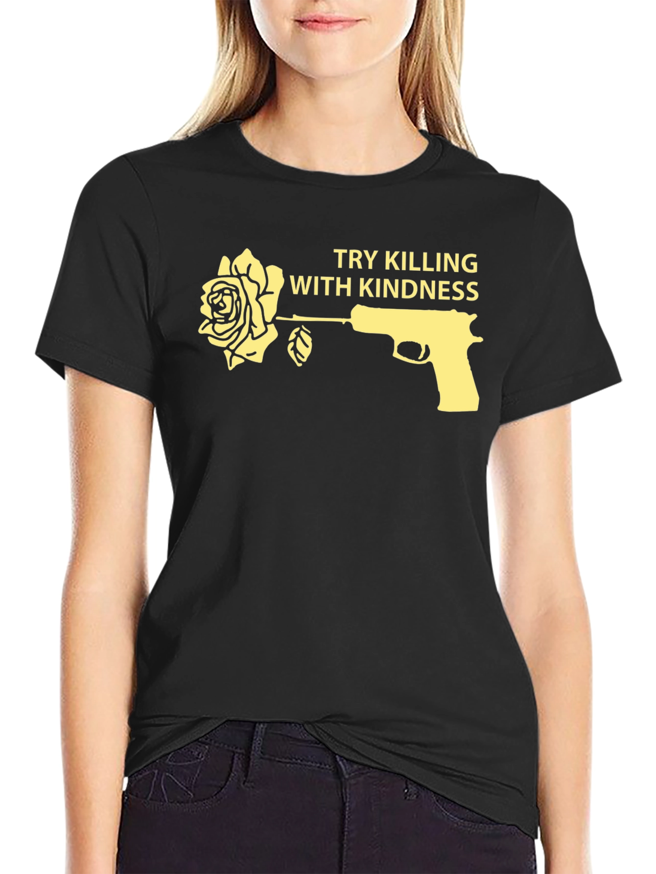 Kindness Graphic Tee - Rose and Pistol