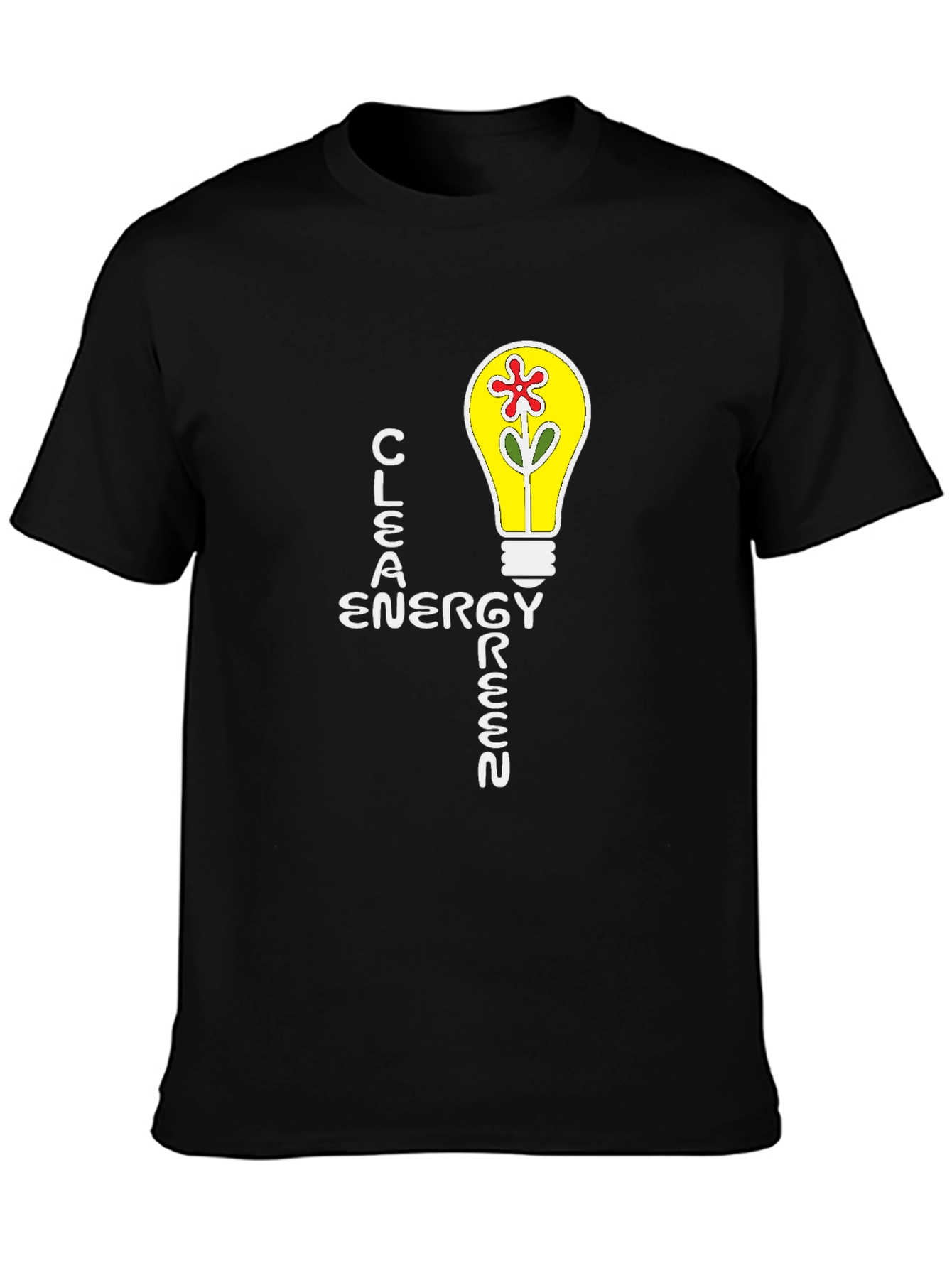 Eco-Friendly Clean Energy Green T-Shirt