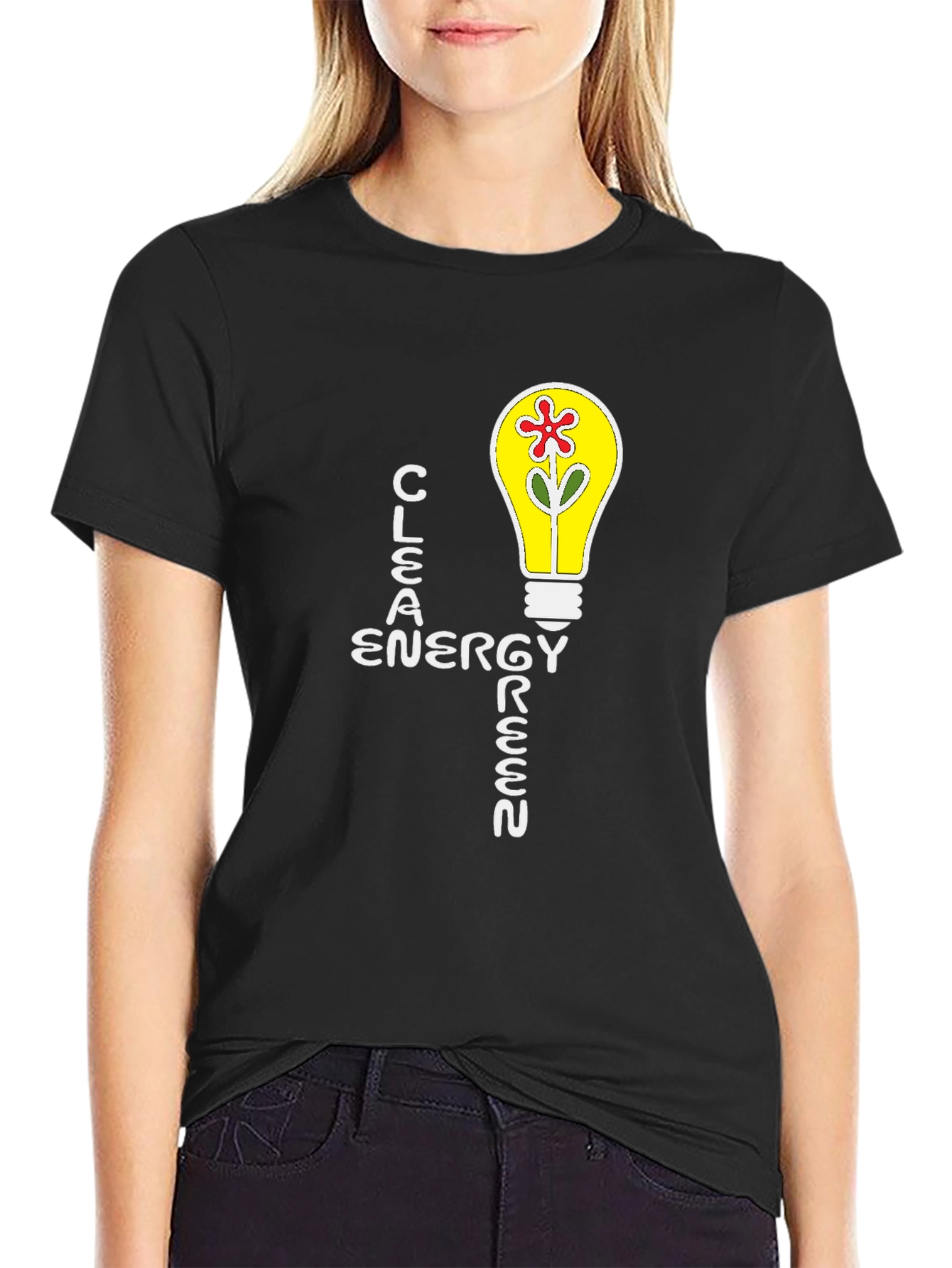 Eco-Friendly Clean Energy Green T-Shirt