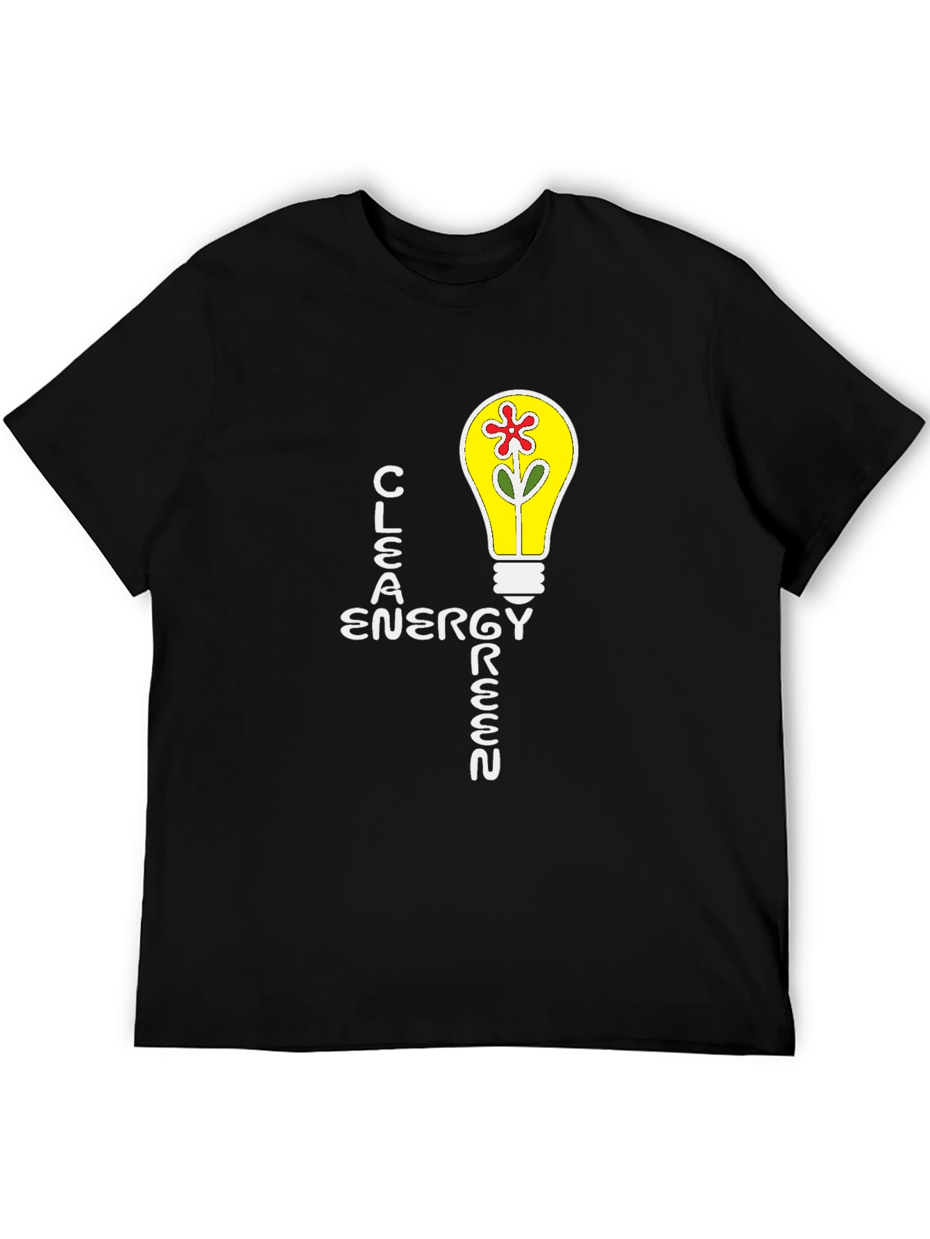Eco-Friendly Clean Energy Green T-Shirt