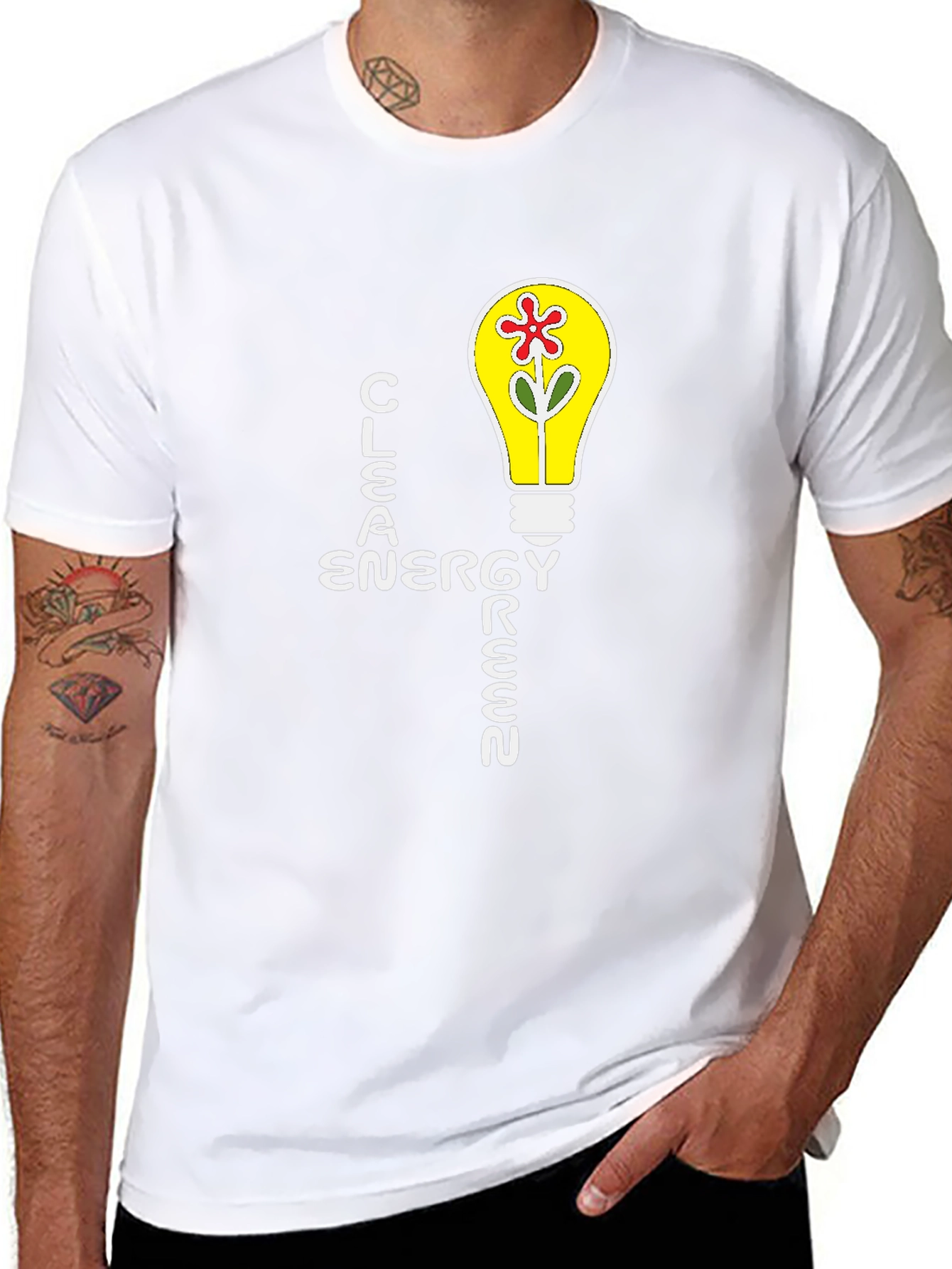 Eco-Friendly Clean Energy Green T-Shirt