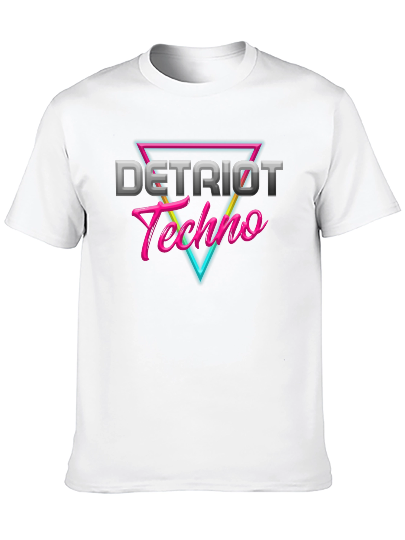 Detroit Techno Retro T-Shirt