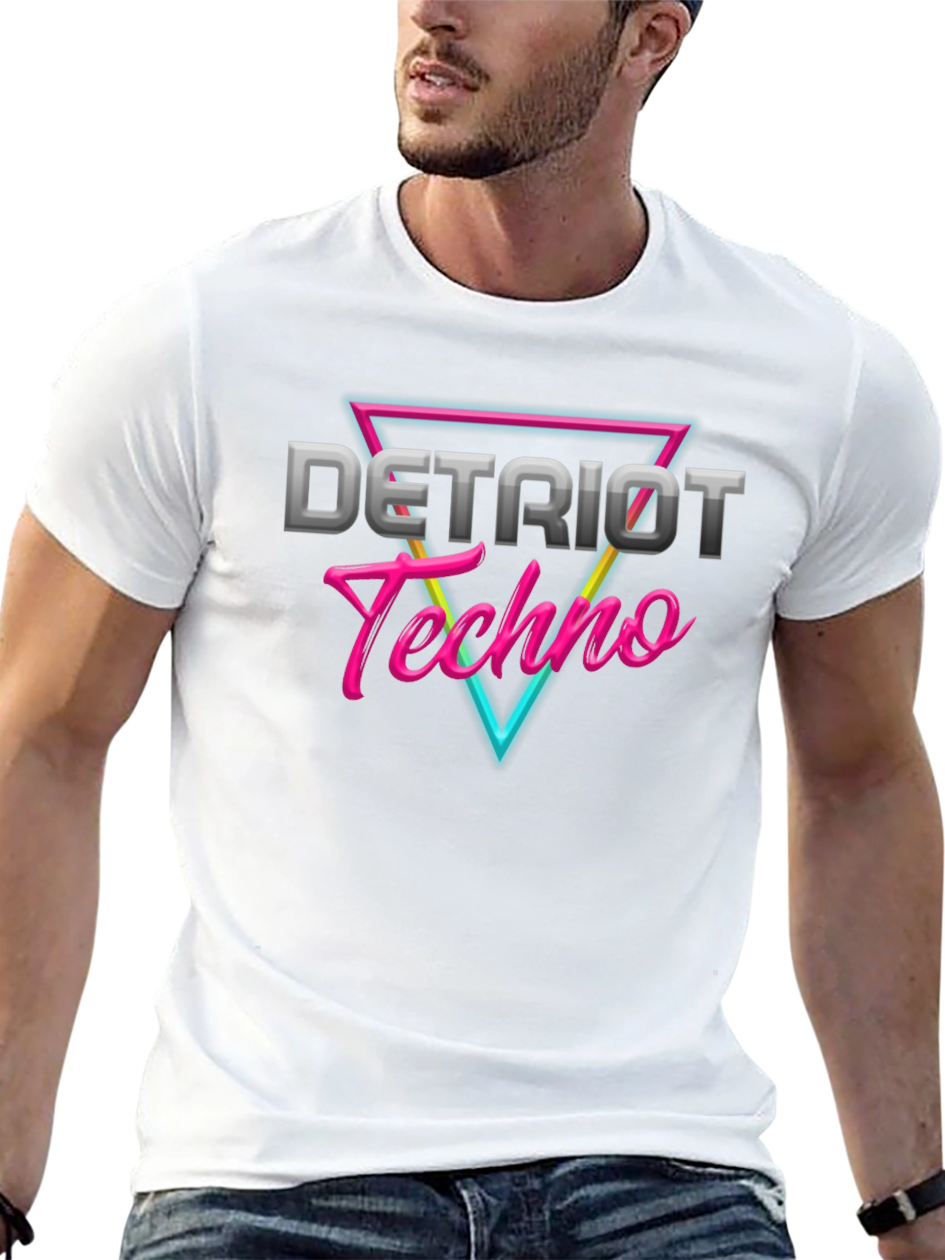 Detroit Techno Retro T-Shirt