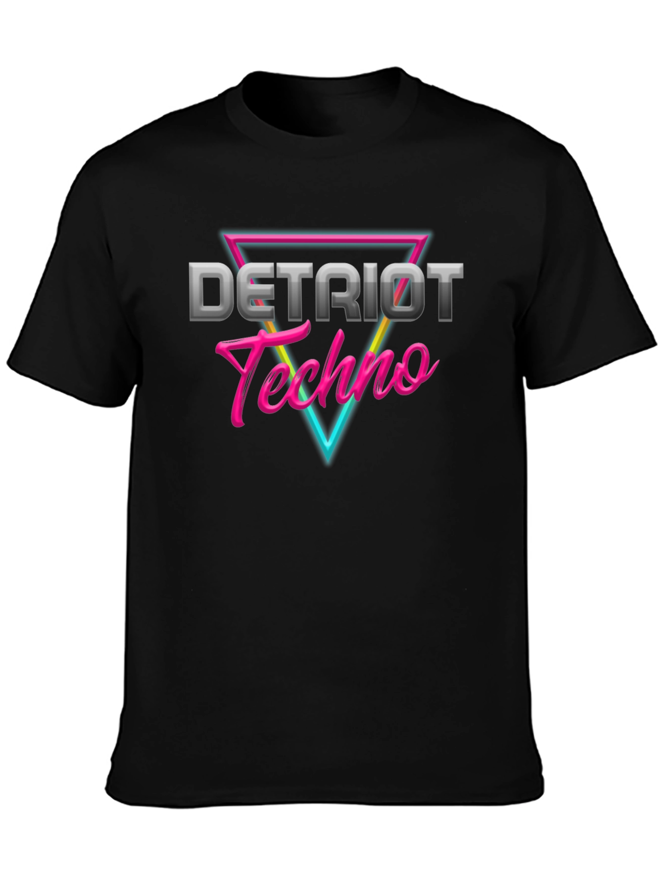 Detroit Techno Retro T-Shirt