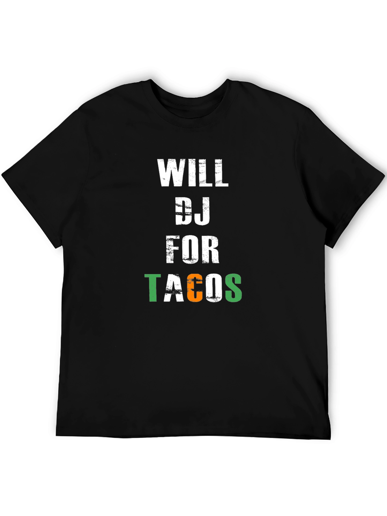 Will DJ for Tacos Graphic T-Shirt