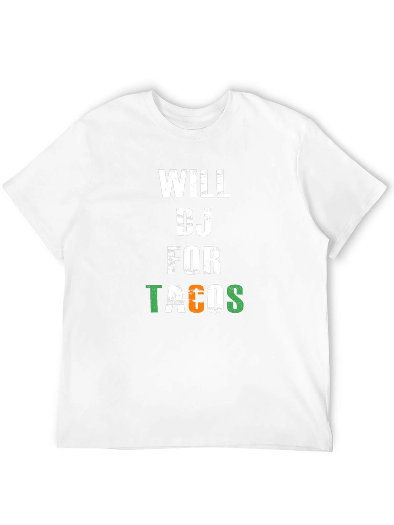 Will DJ for Tacos Graphic T-Shirt