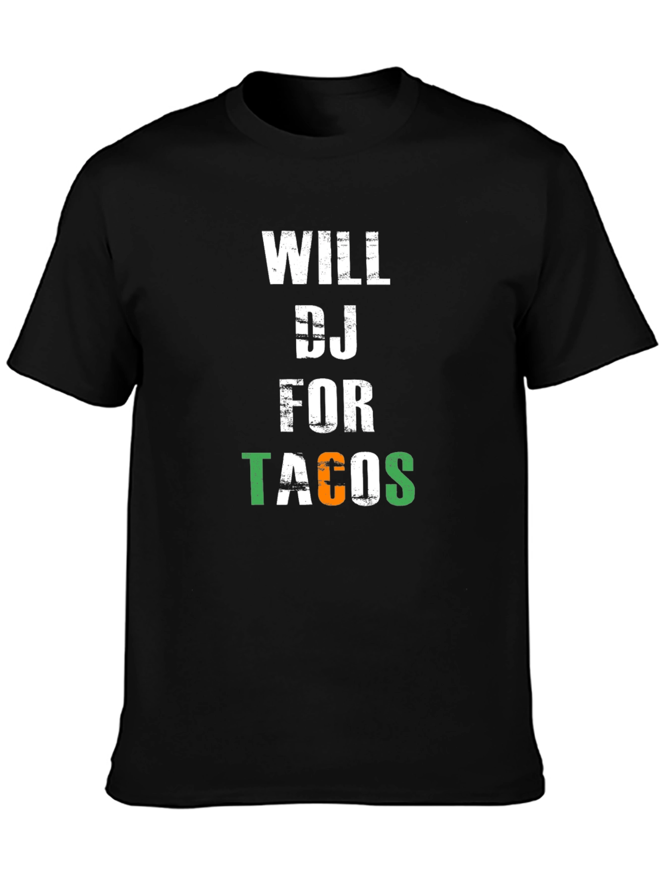 Will DJ for Tacos Graphic T-Shirt
