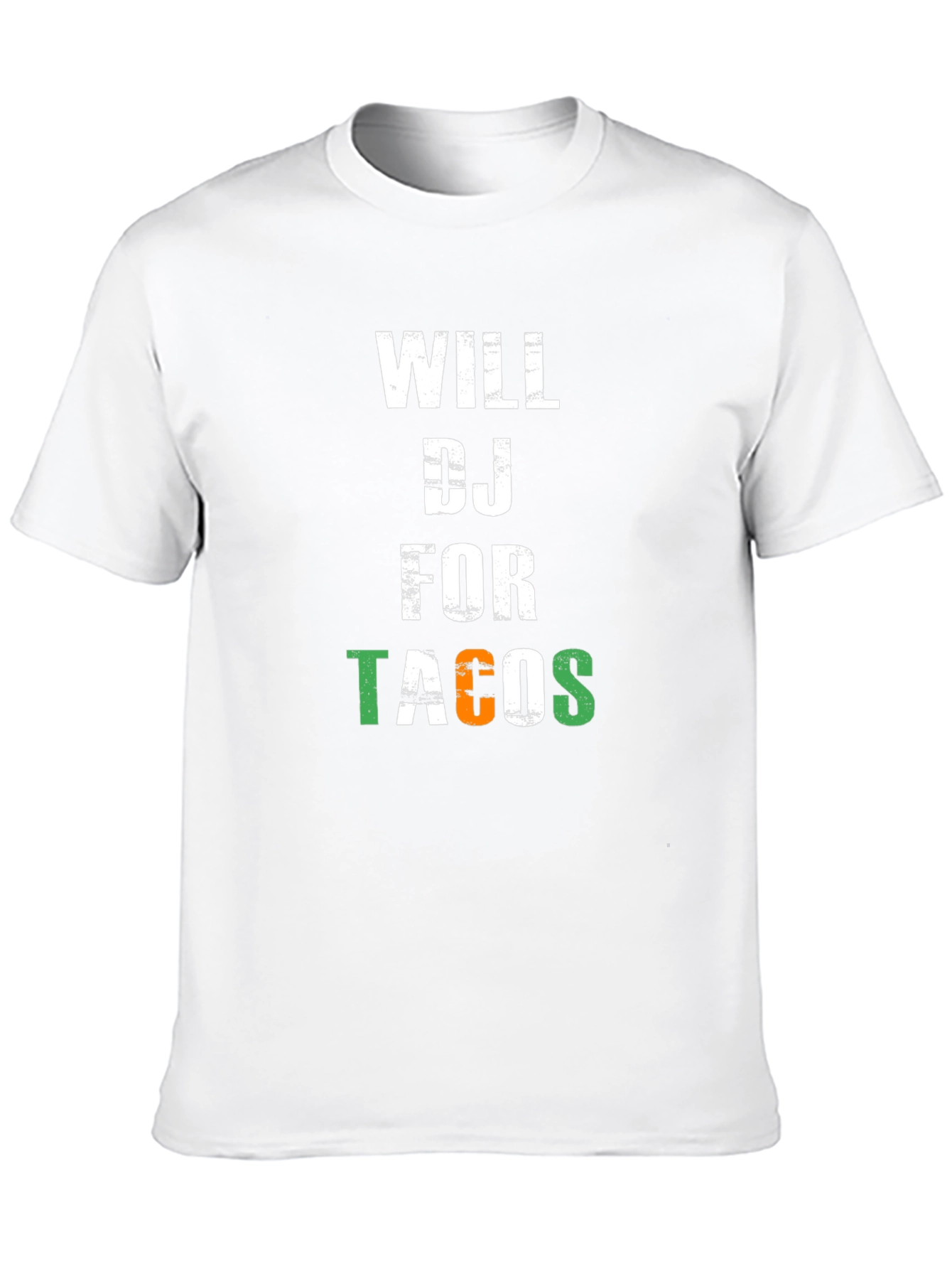 Will DJ for Tacos Graphic T-Shirt