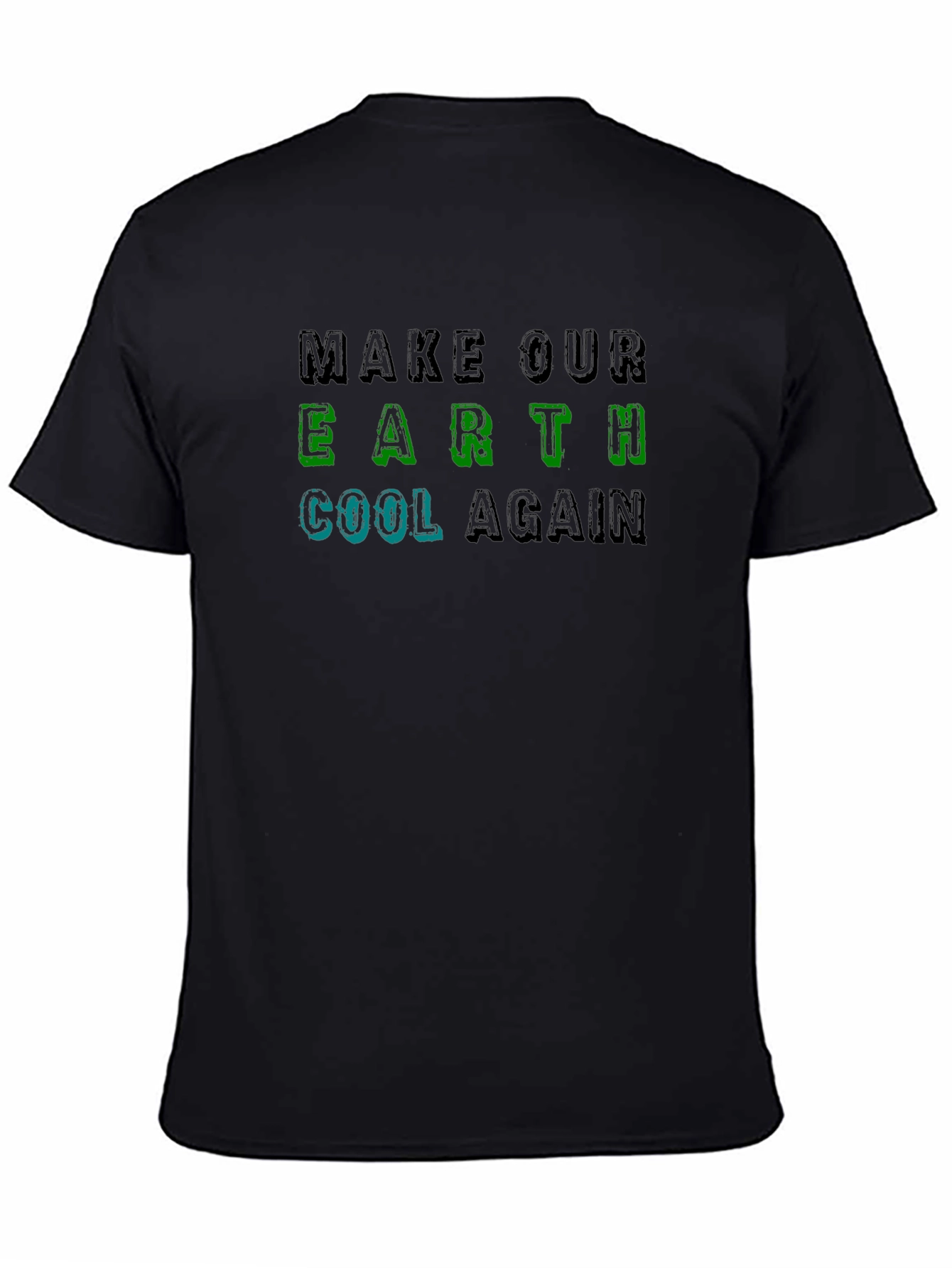 Earth Cool Again Graphic Tee - Climate Awareness