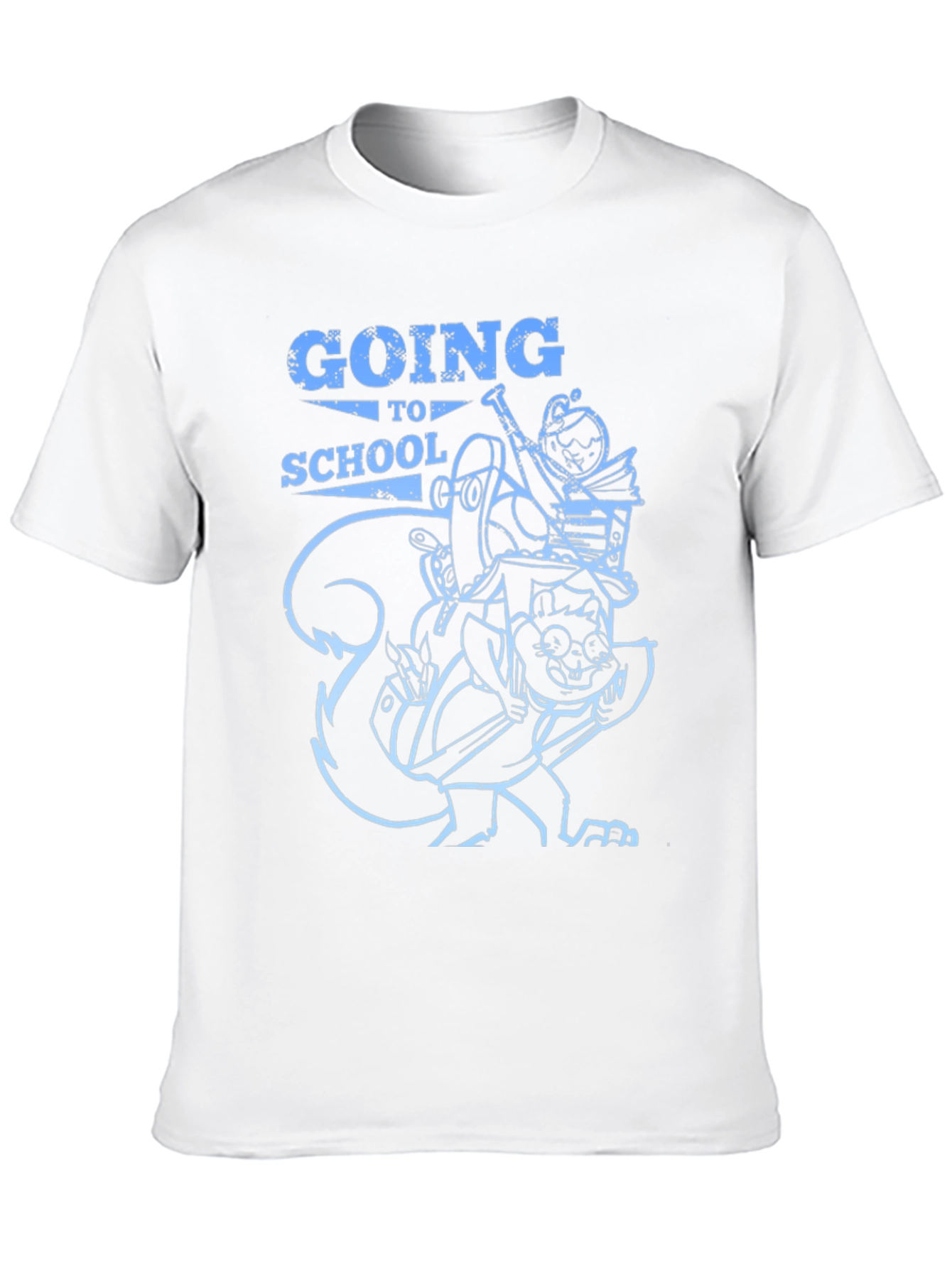 Going To School Graphic T-Shirt