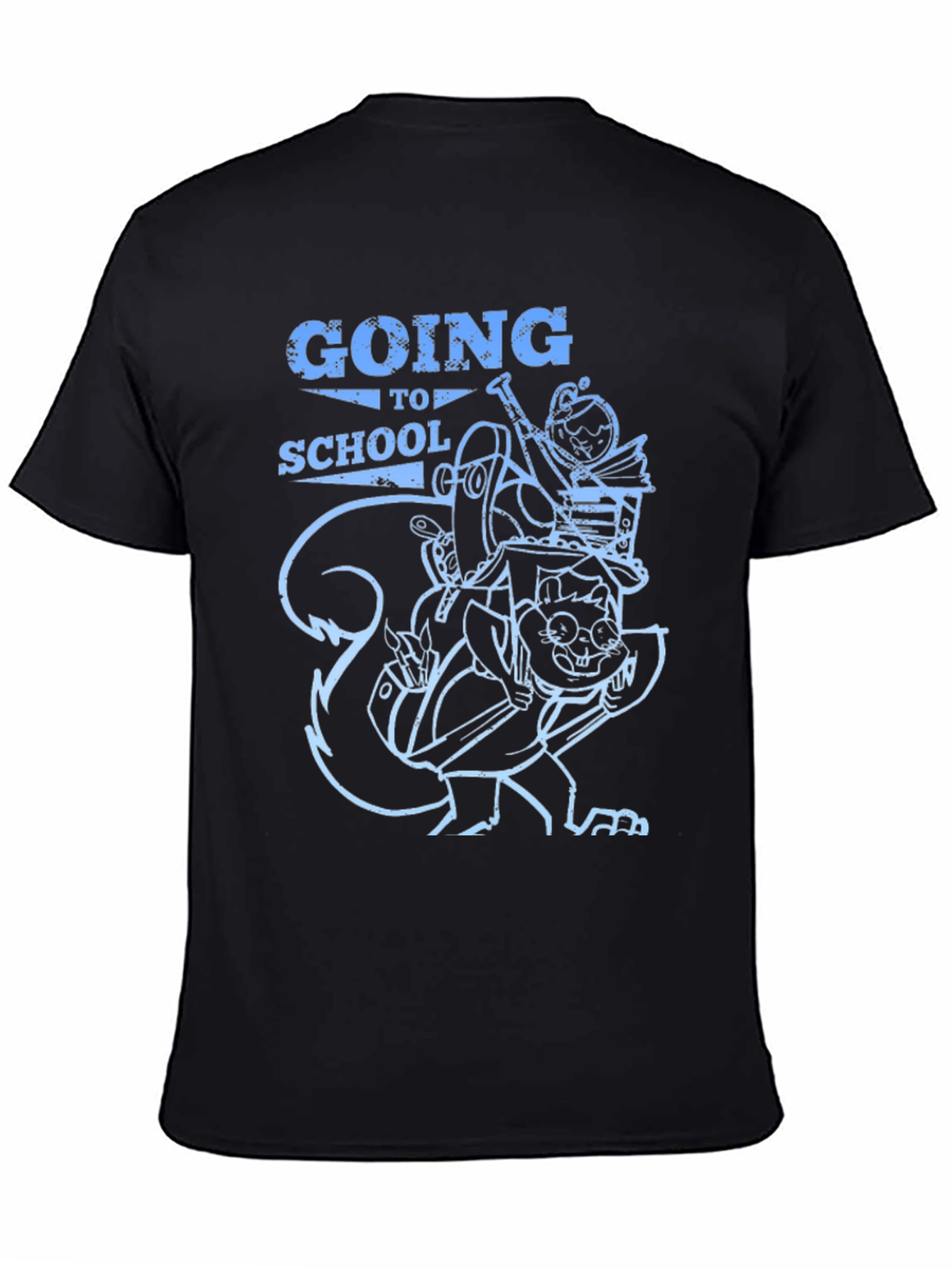 Going To School Graphic T-Shirt