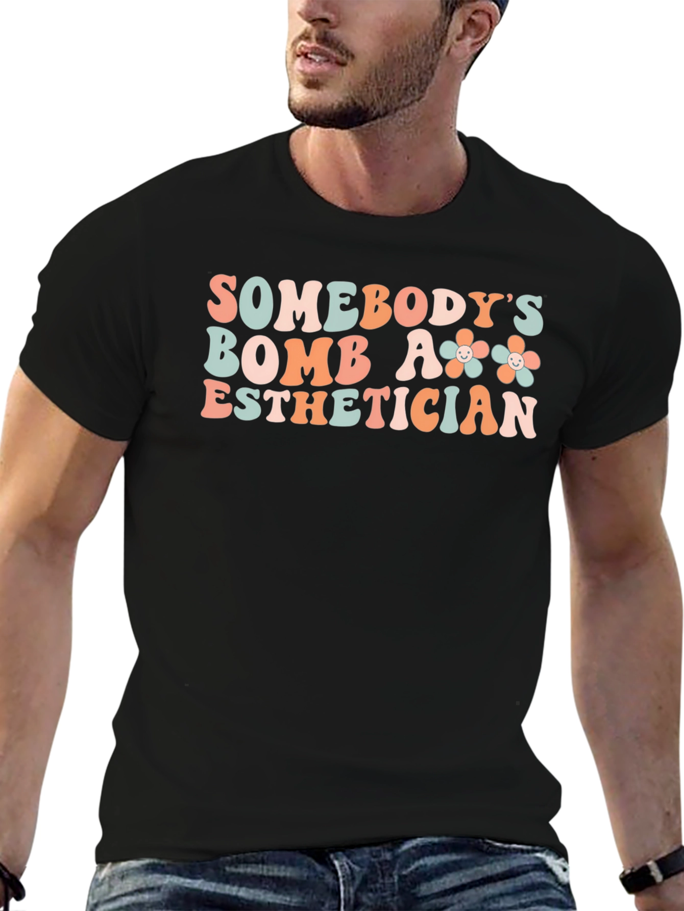 Somebodys Bomb Esthetician Graphic Tee