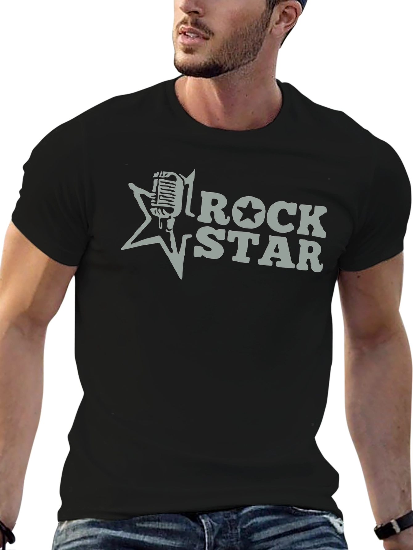 Rock Star Graphic Tee - Classic Style