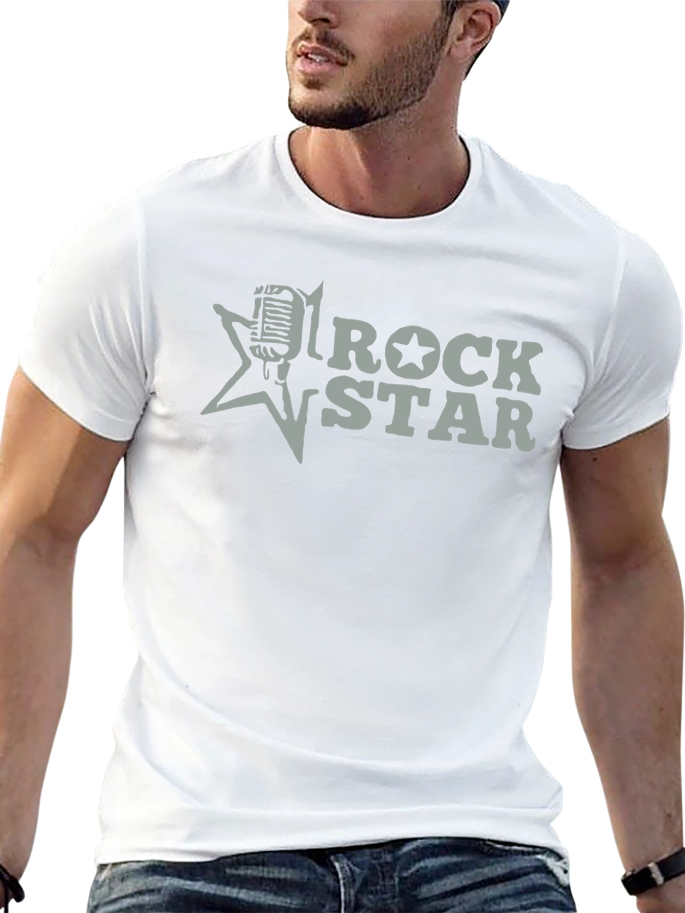 Rock Star Graphic Tee - Classic Style