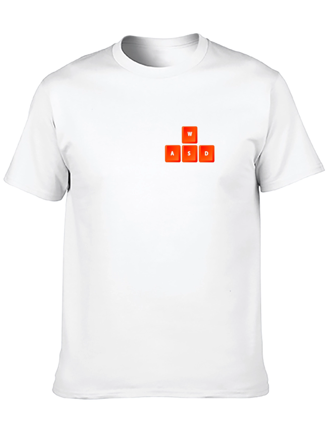 WASD Gaming Keyboard T-Shirt - Black