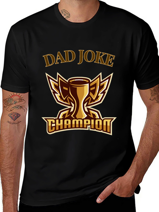 Dad Joke Champion Graphic Tee