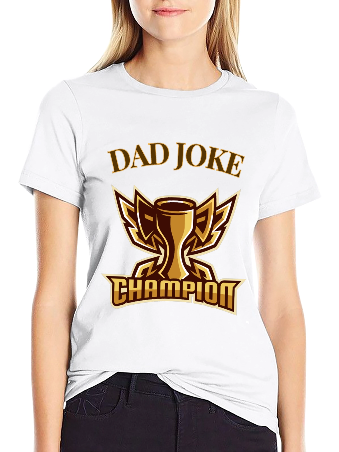 Dad Joke Champion Graphic Tee