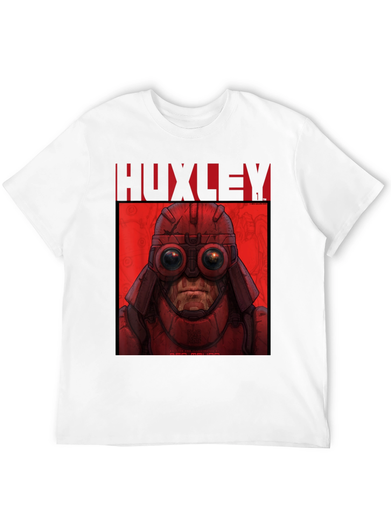 HUXLEY Red MAU MAU Graphic T-Shirt