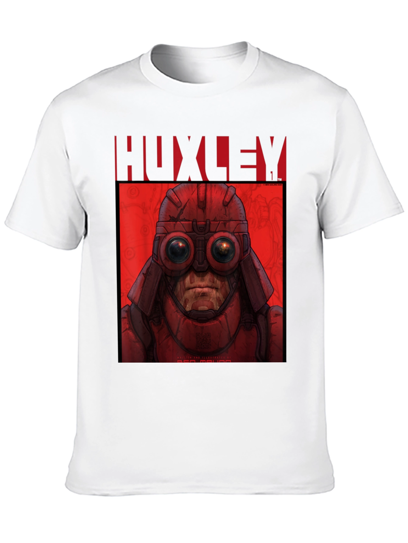 HUXLEY Red MAU MAU Graphic T-Shirt