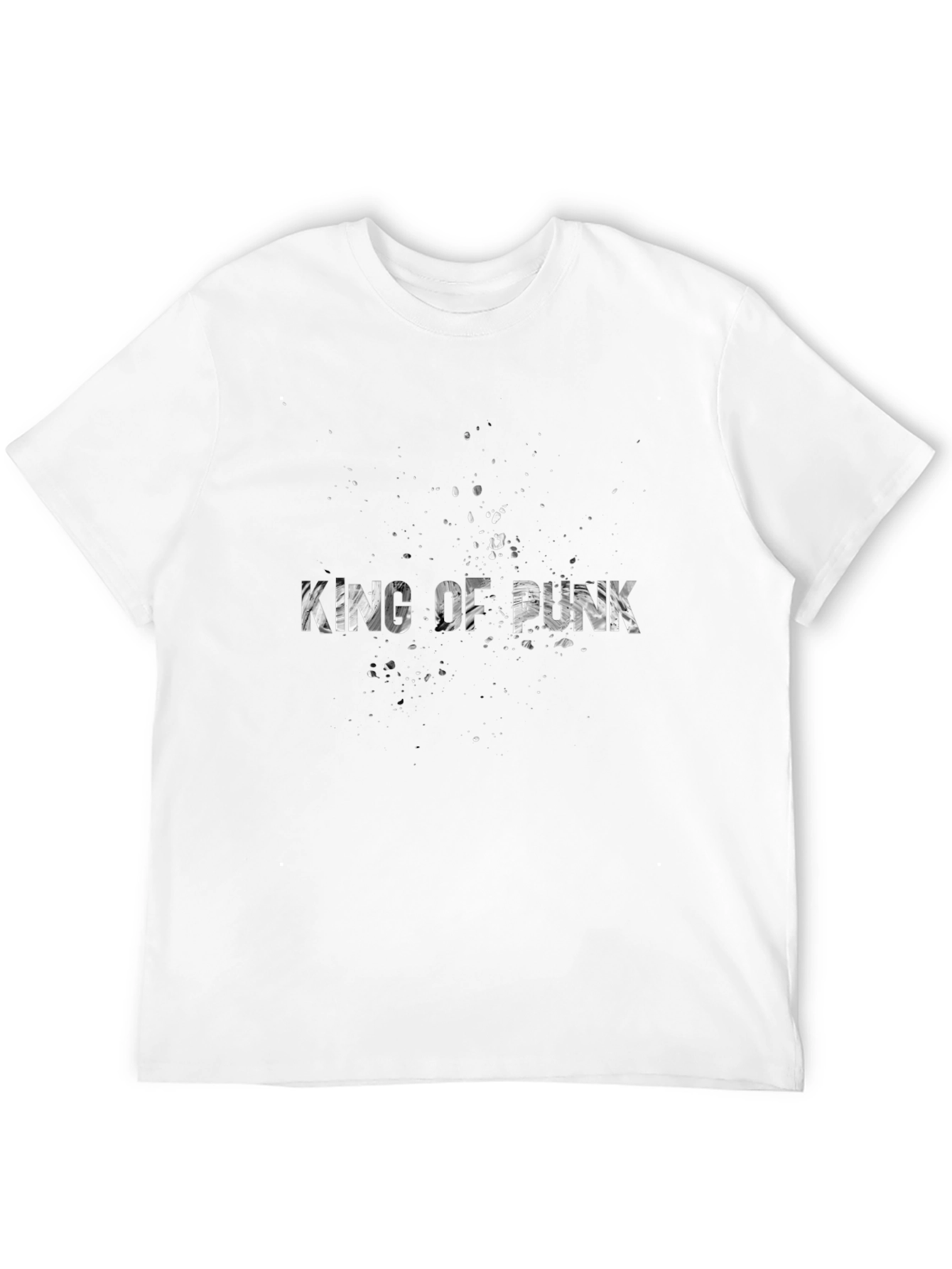 King Of Punk Black Graphic Tee