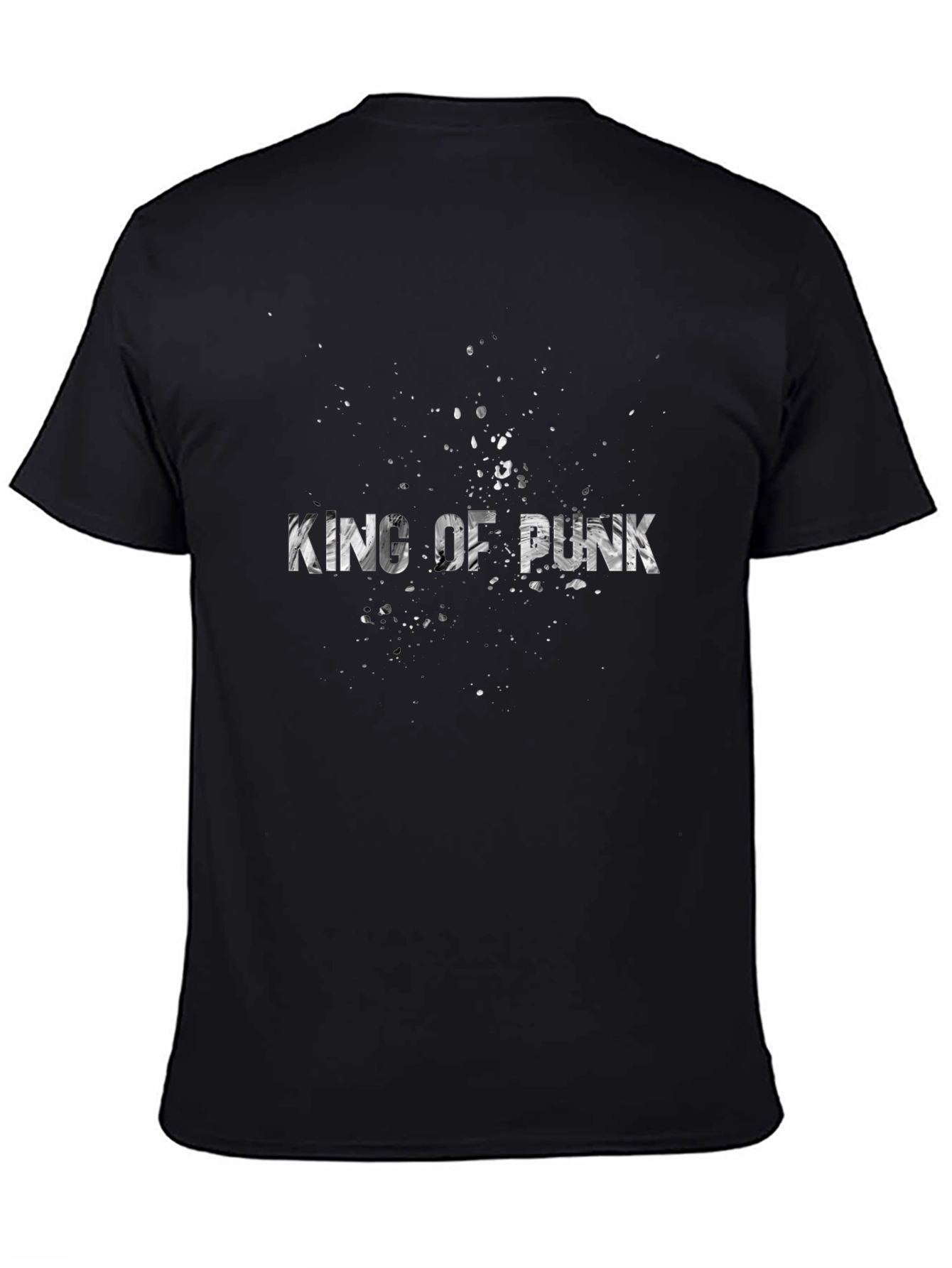 King Of Punk Black Graphic Tee