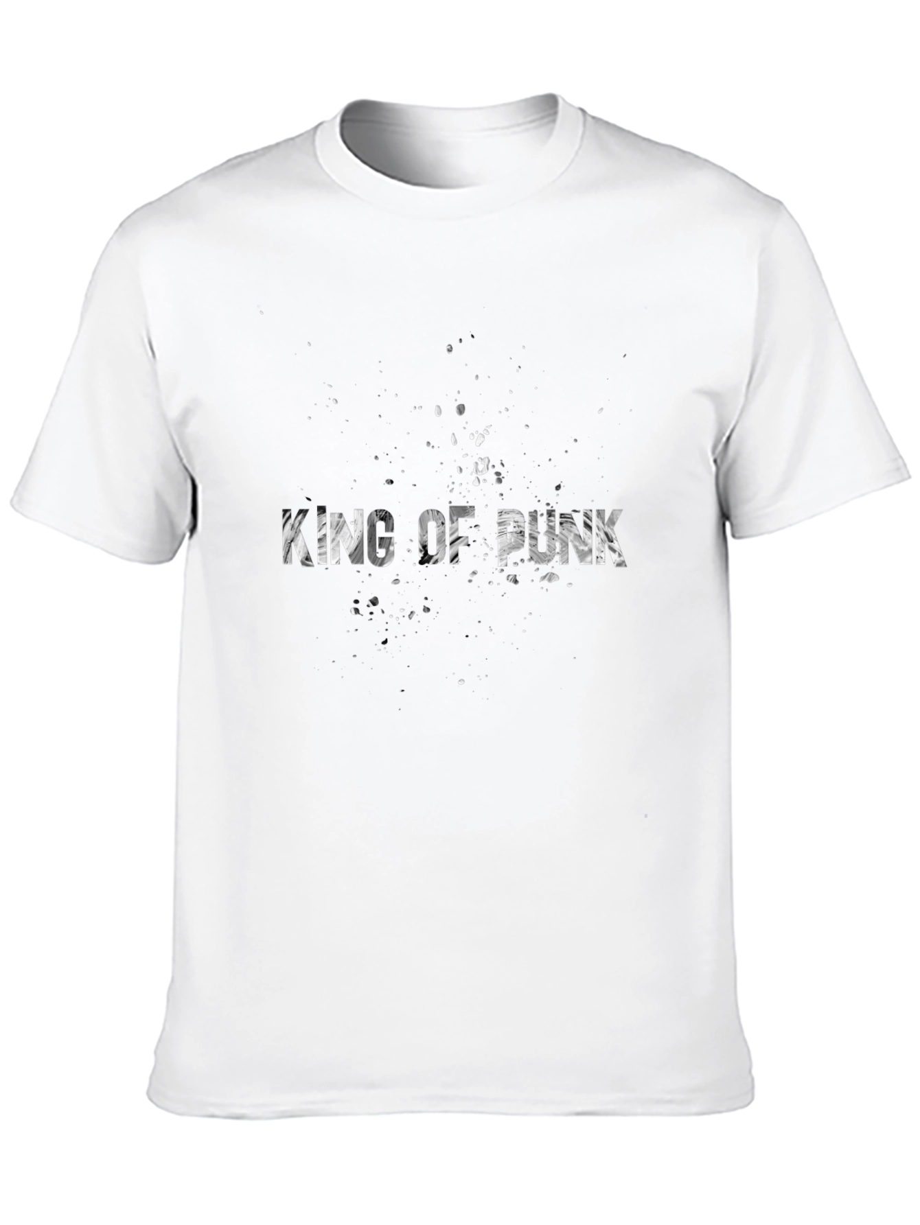 King Of Punk Black Graphic Tee