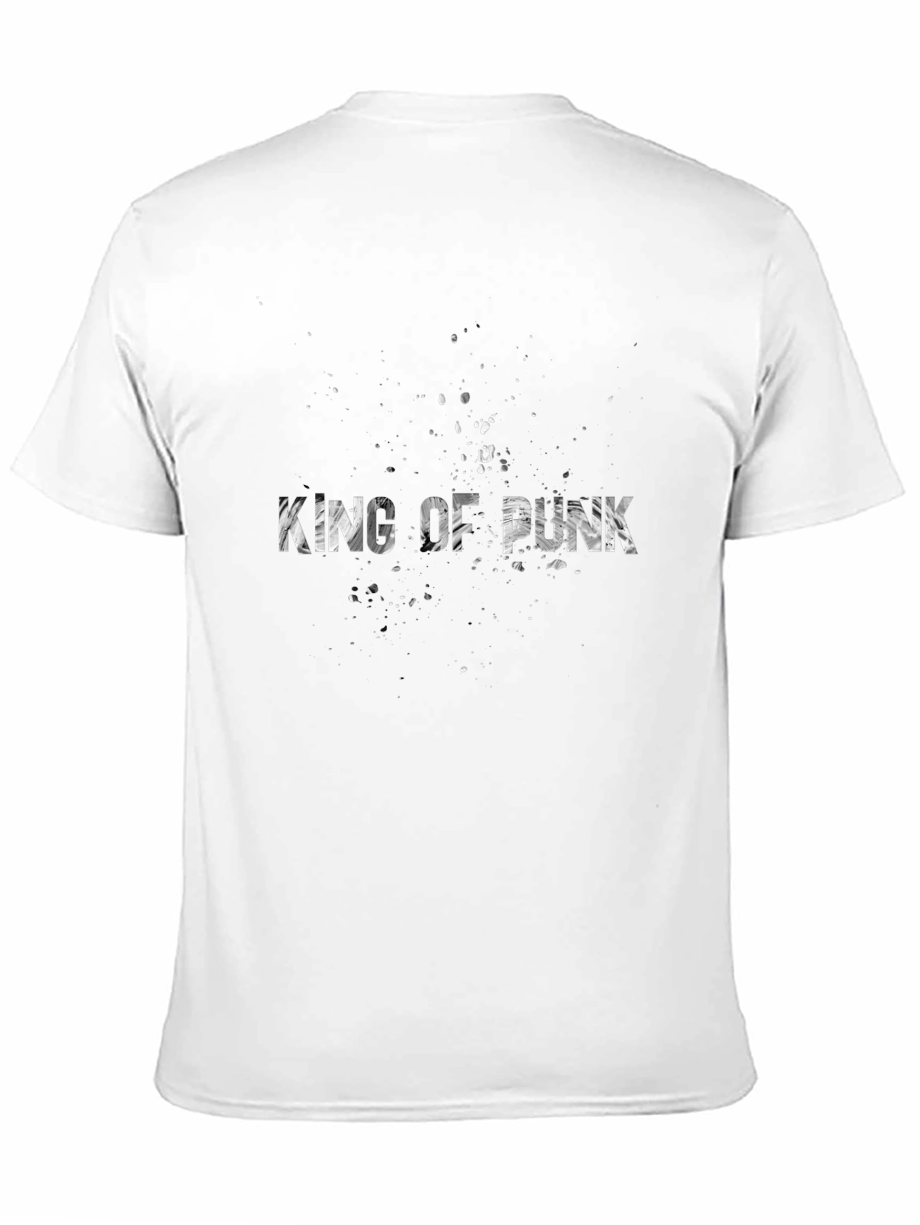 King Of Punk Black Graphic Tee