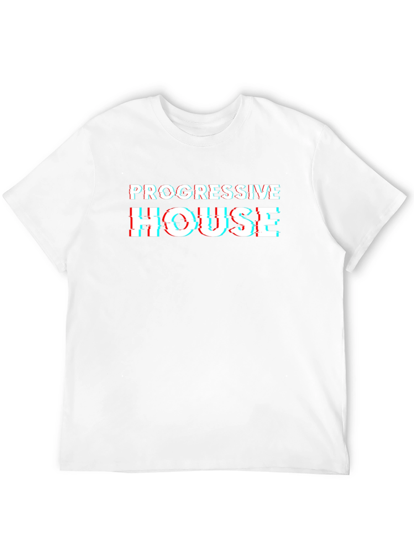 Progressive House Glitch Tee - Black