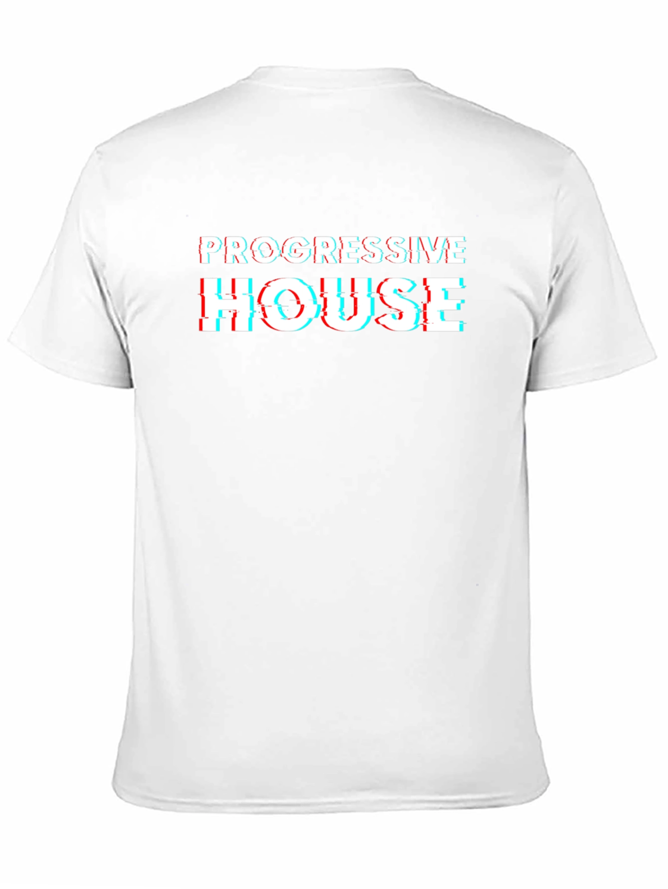 Progressive House Glitch Tee - Black