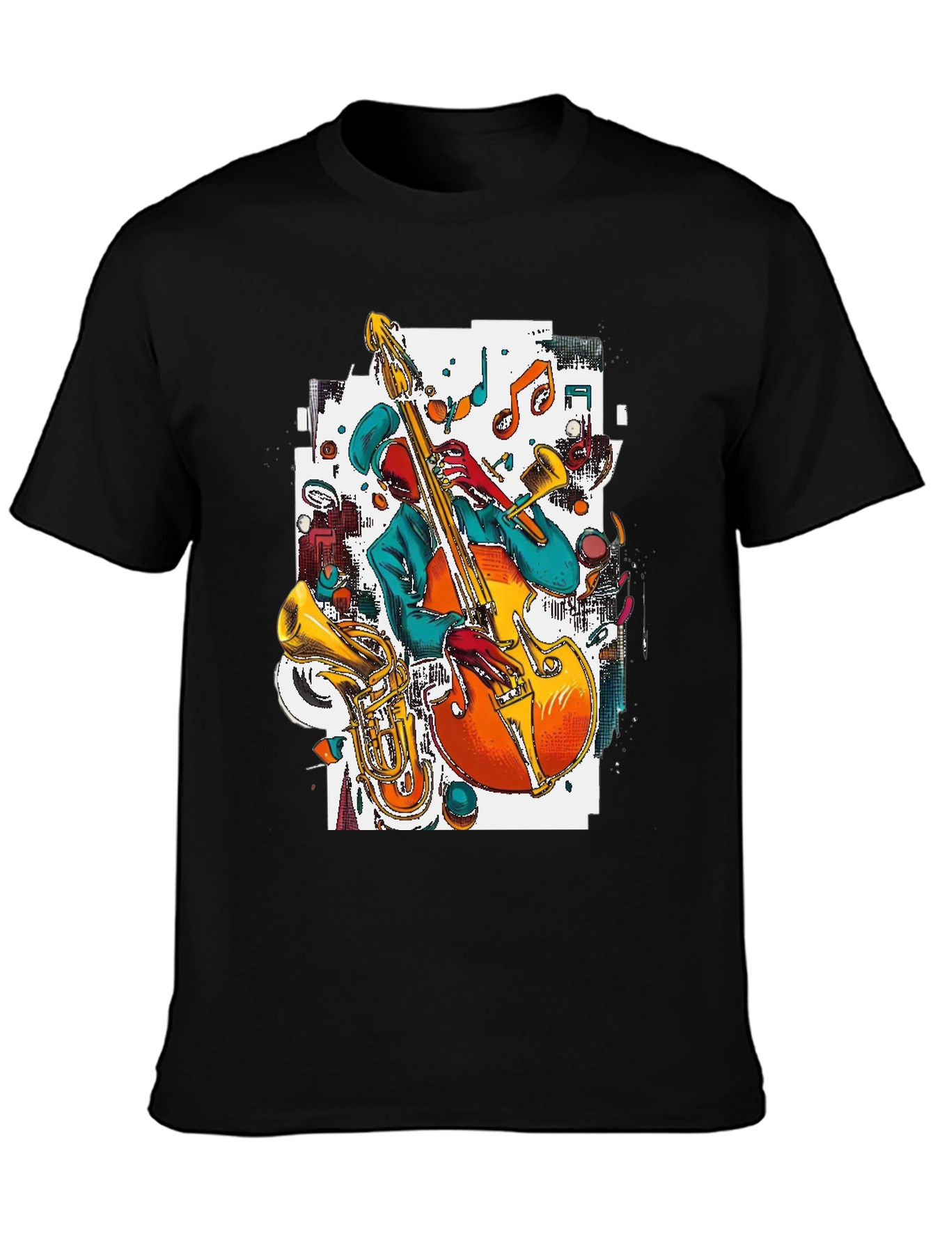Jazz Musician Graphic Tee