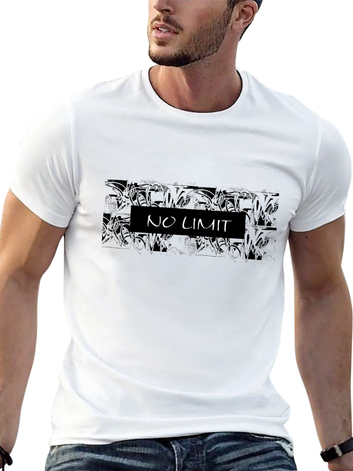 No Limit Graphic T-Shirt - Cool Casual Tee