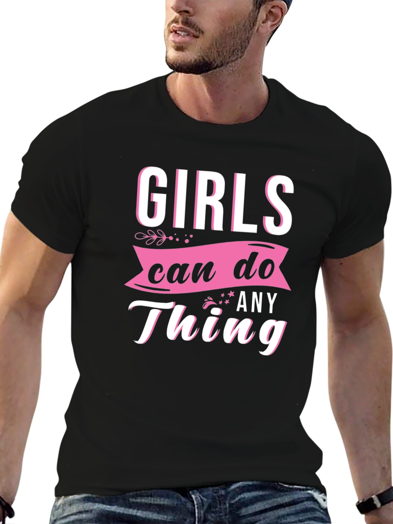Girls Can Do Anything Graphic Tee