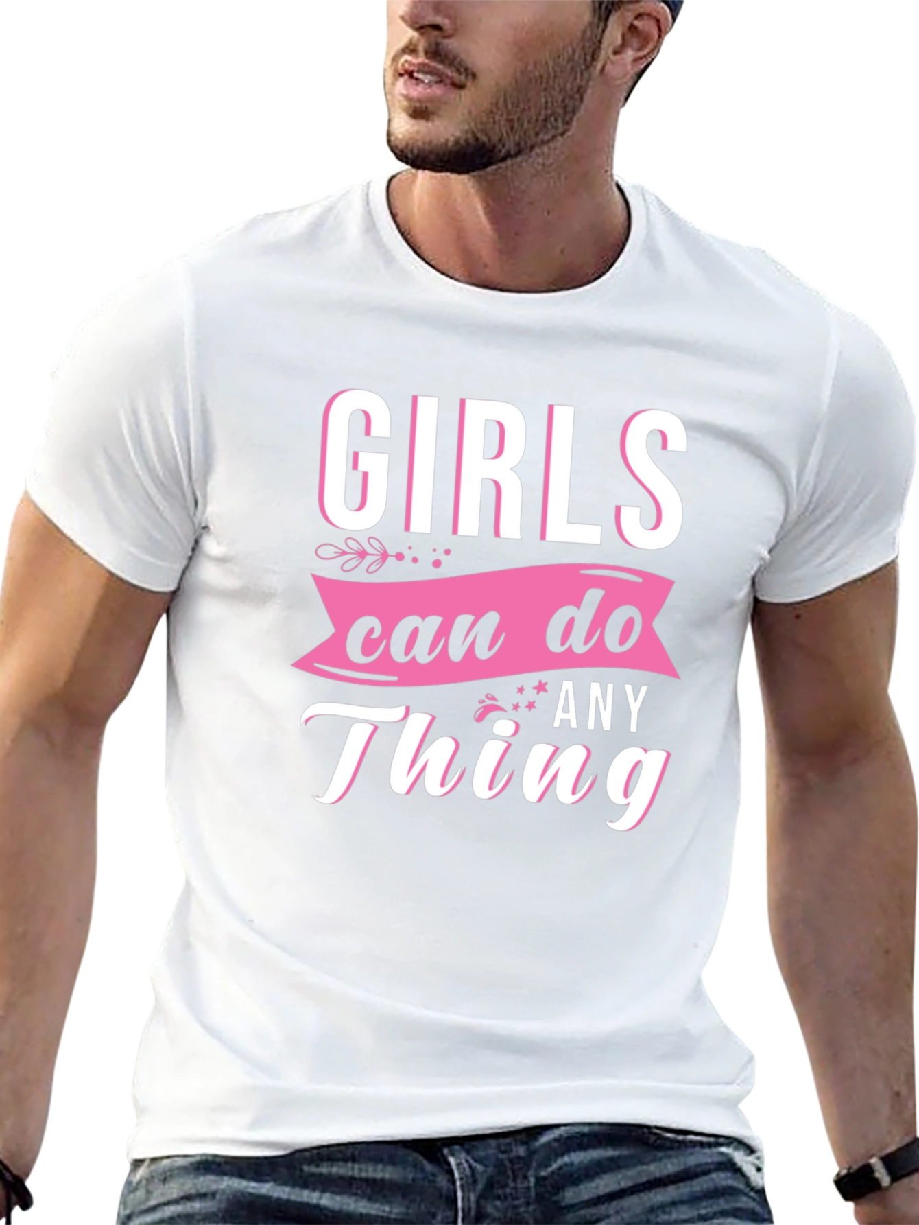 Girls Can Do Anything Graphic Tee