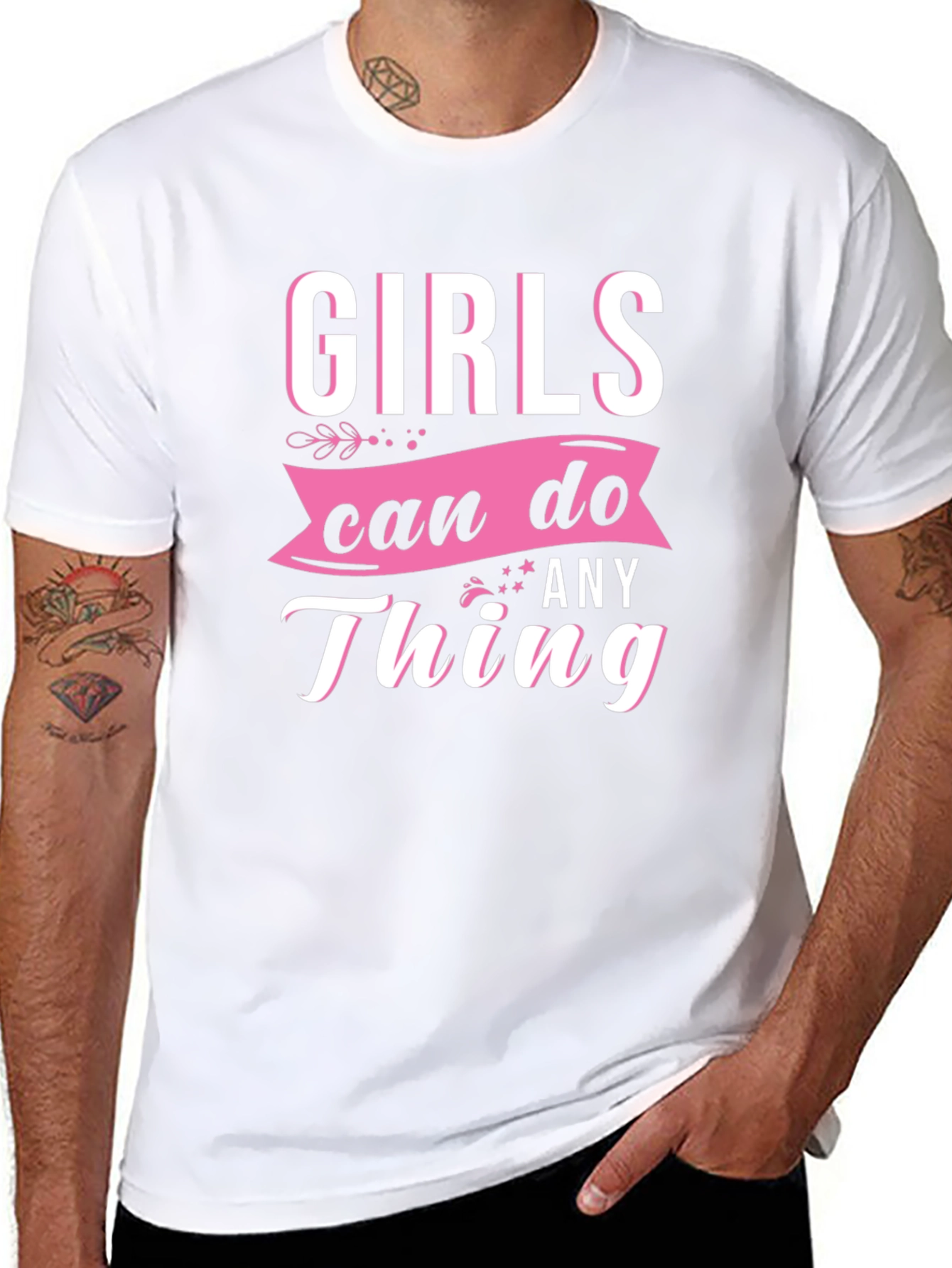Girls Can Do Anything Graphic Tee