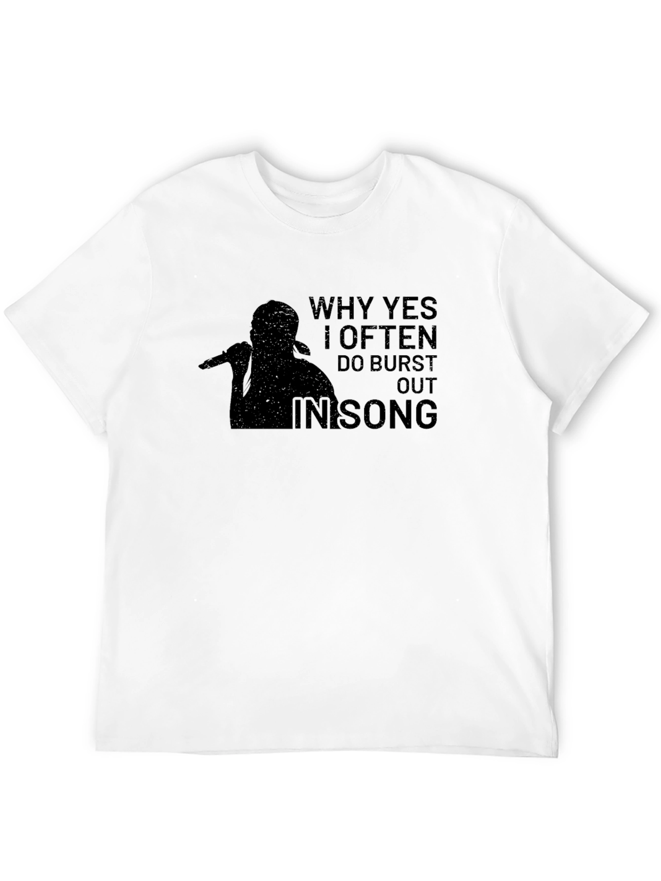 Burst Out In Song Graphic Tee