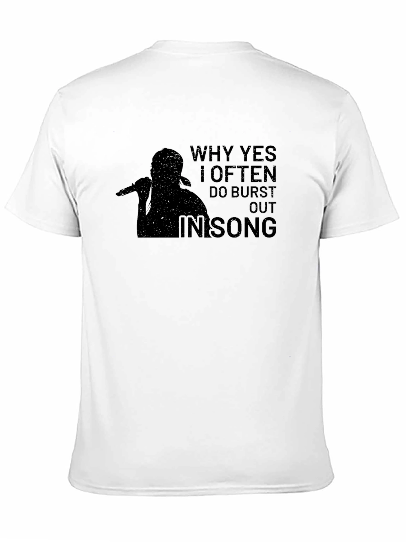 Burst Out In Song Graphic Tee