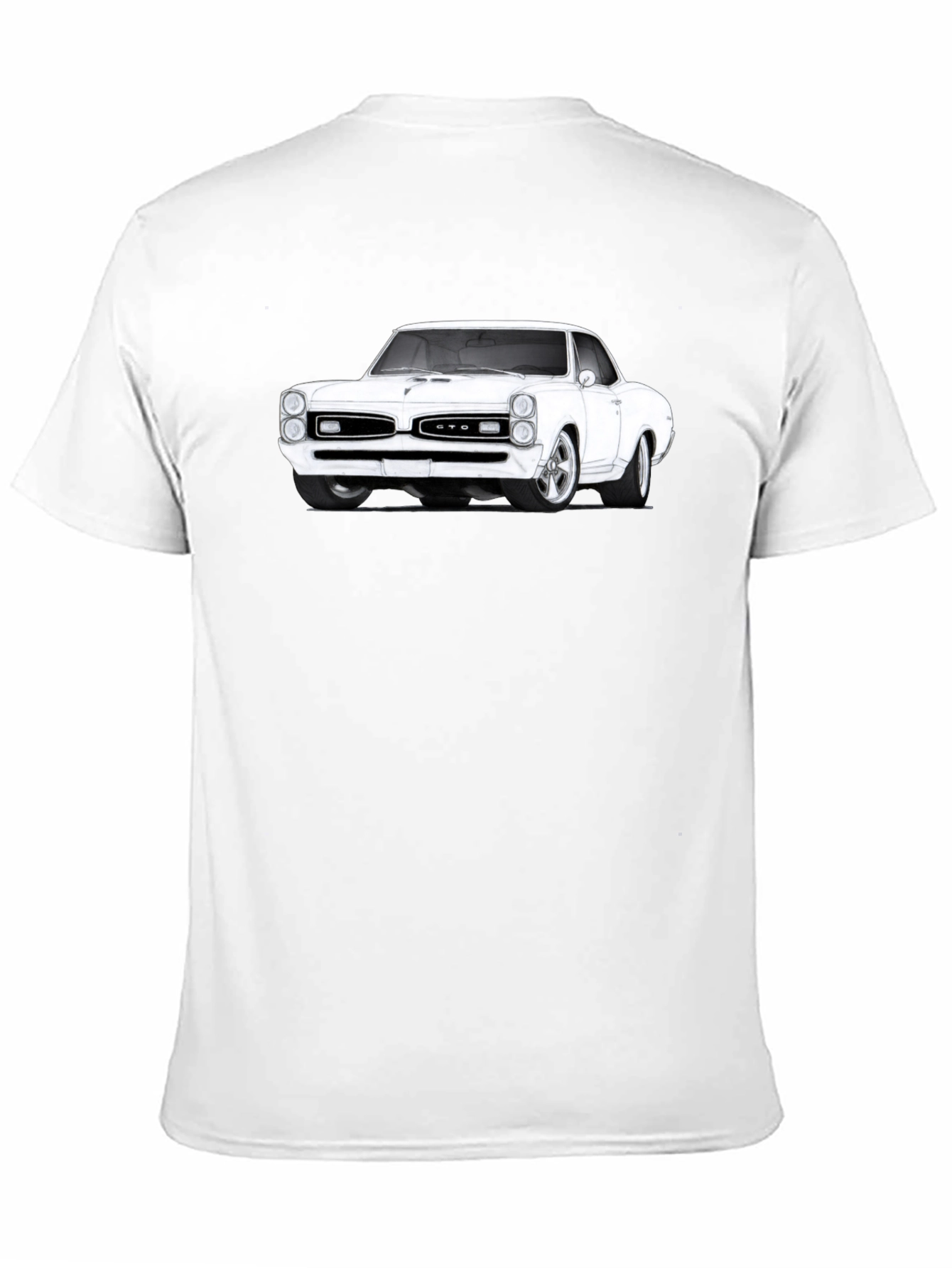 Classic Car Graphic Tee - Mens Black T-Shirt