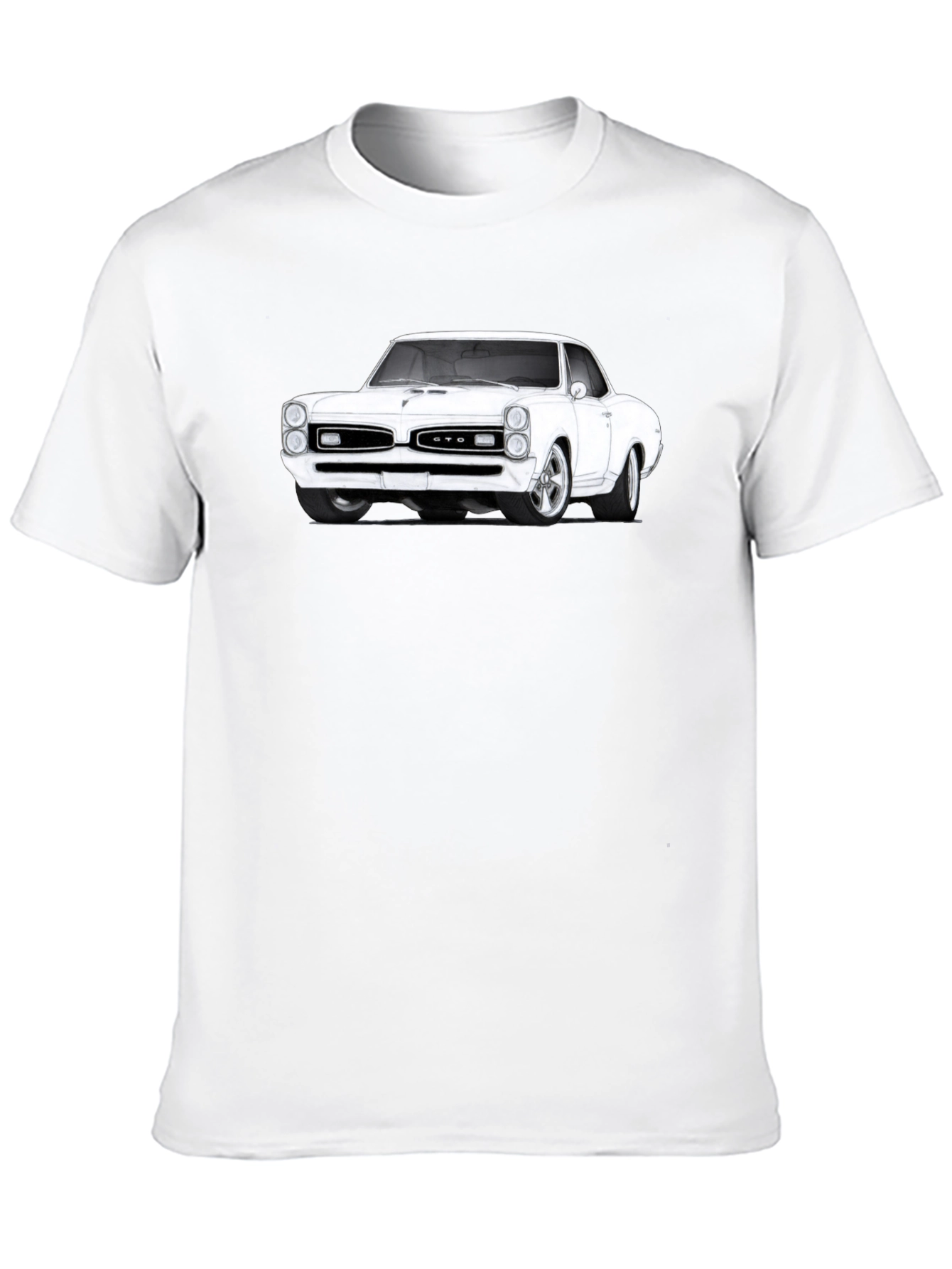 Classic Car Graphic Tee - Mens Black T-Shirt