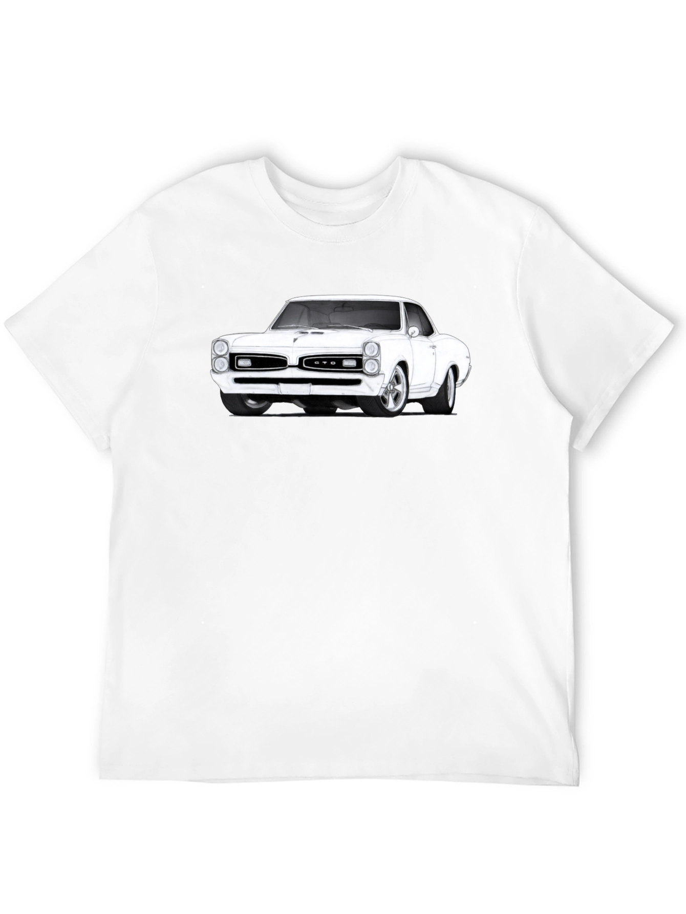 Classic Car Graphic Tee - Mens Black T-Shirt