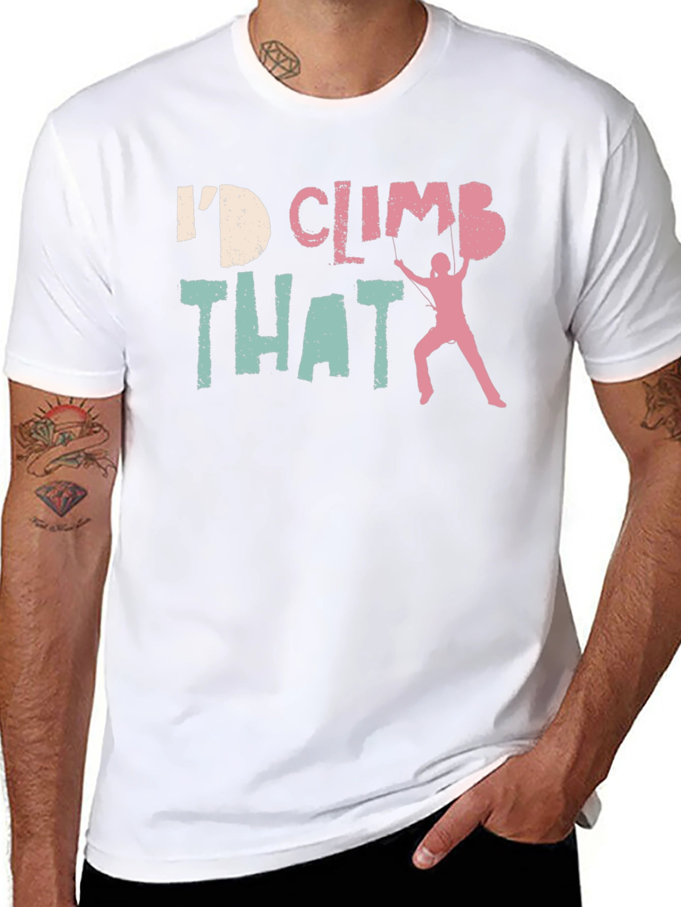 Id Climb That T-Shirt