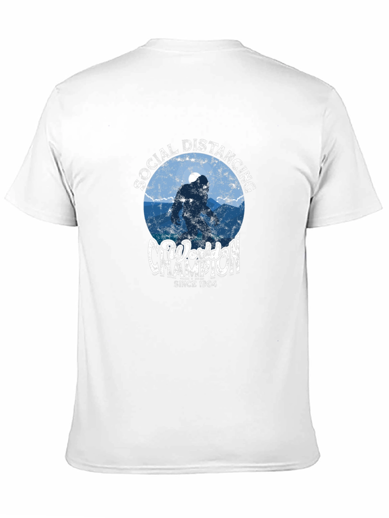 Social Distancing World Champion Graphic Tee
