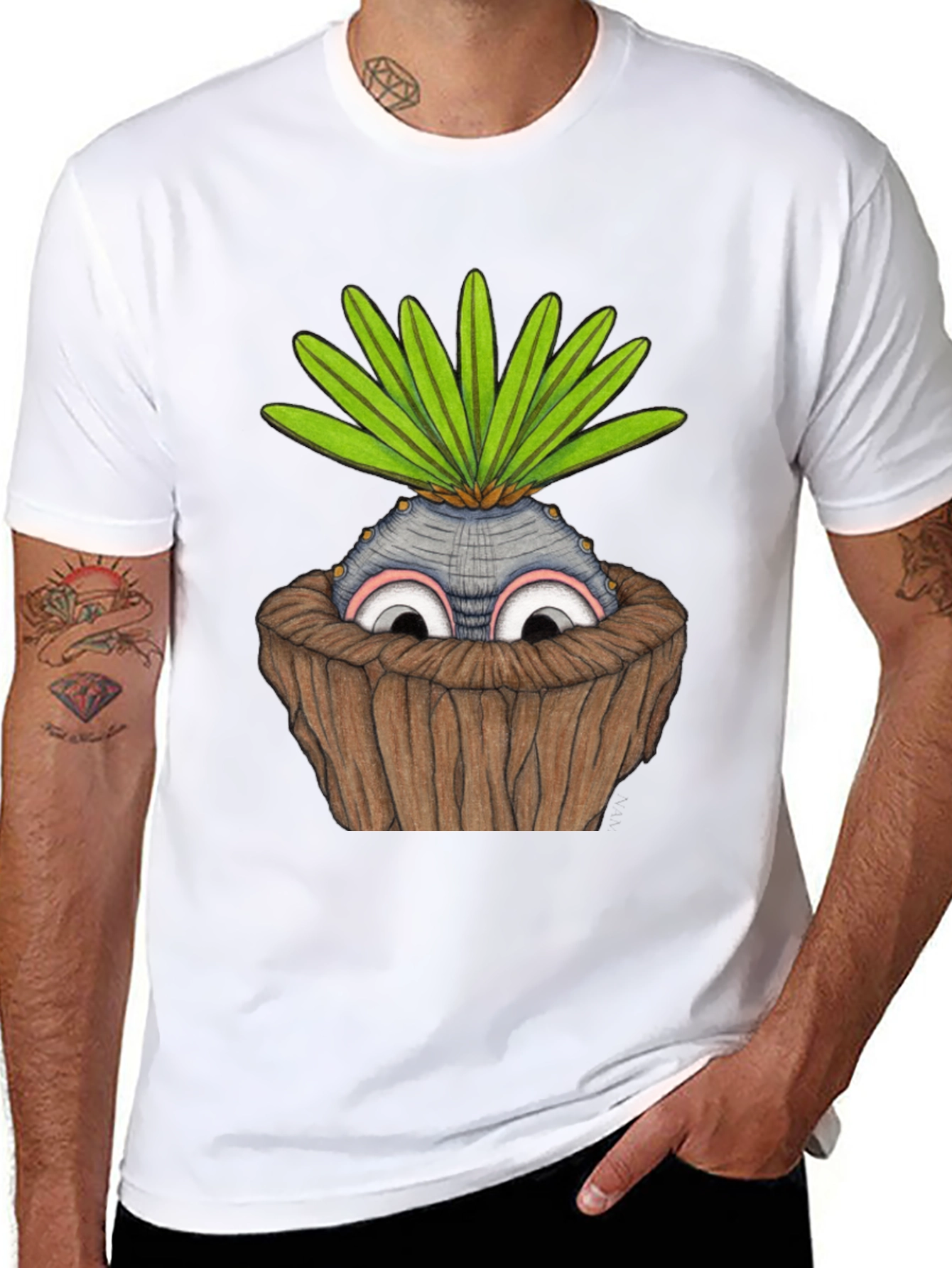 Oddish Inspired Graphic T-Shirt
