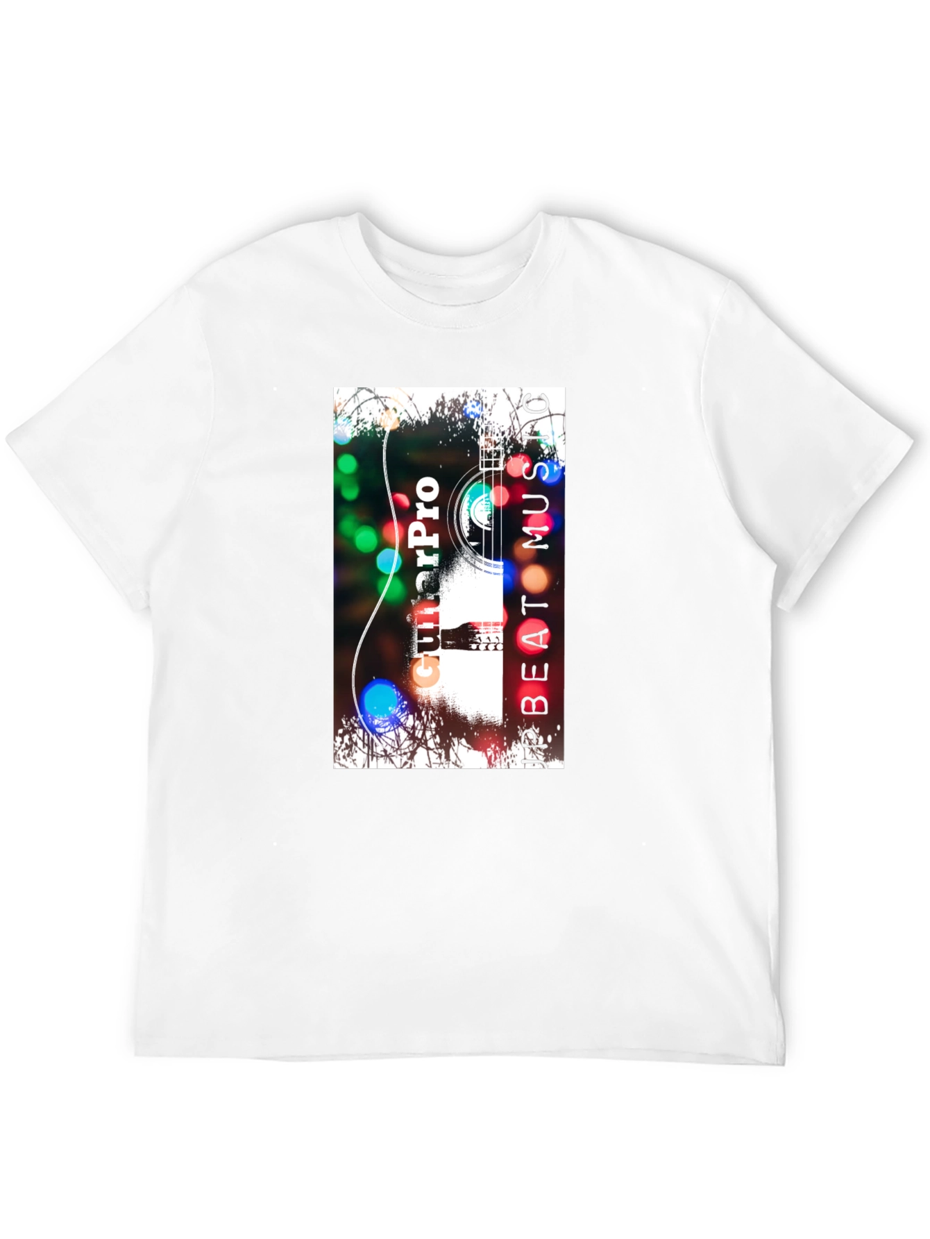 GuitarPro Music T-Shirt - Black Graphic Tee